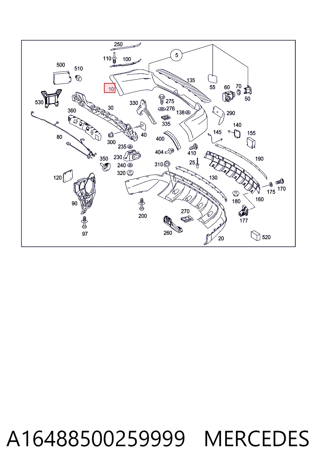 A16488500259999 Mercedes