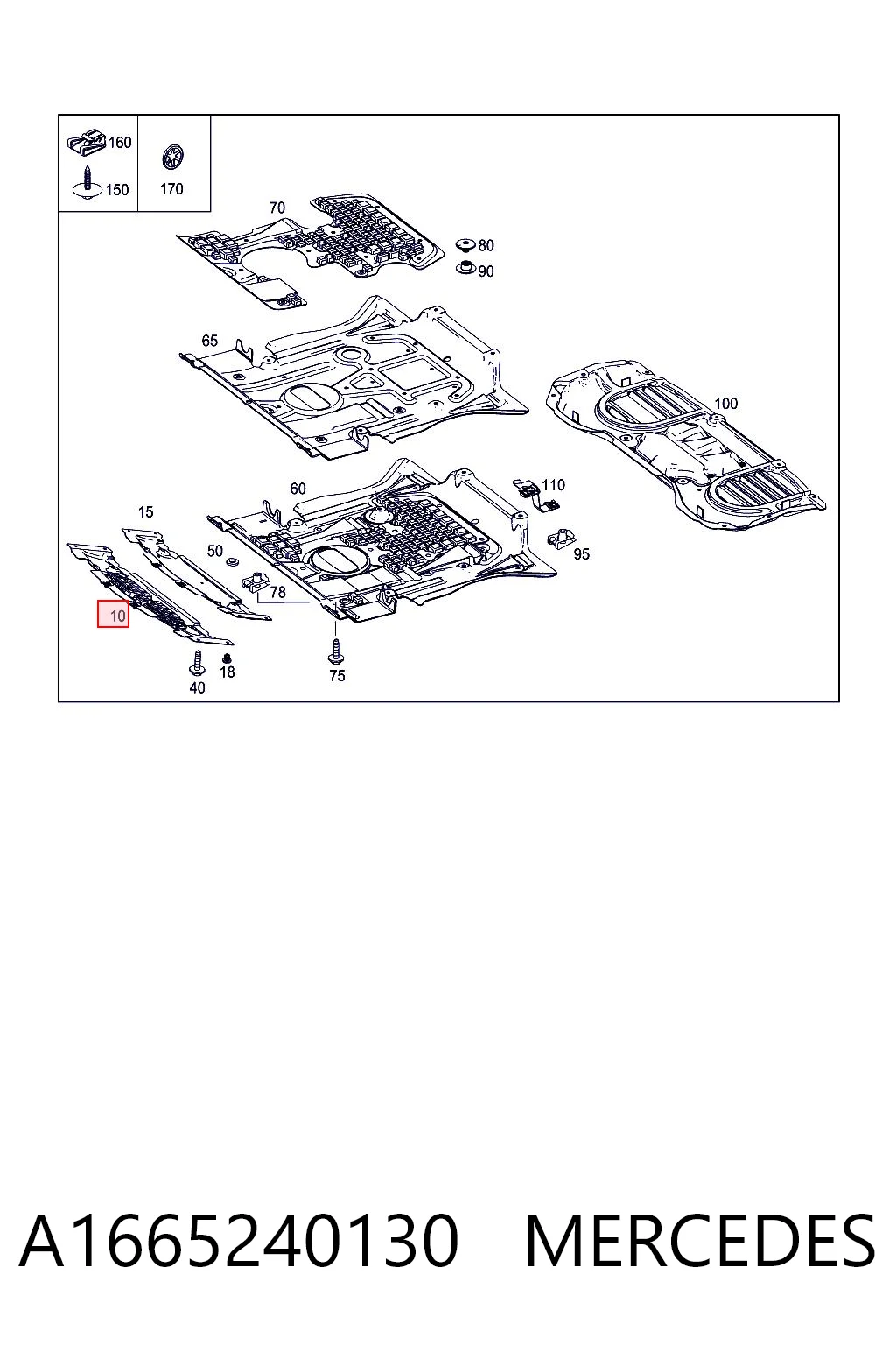 A1665240130 Mercedes