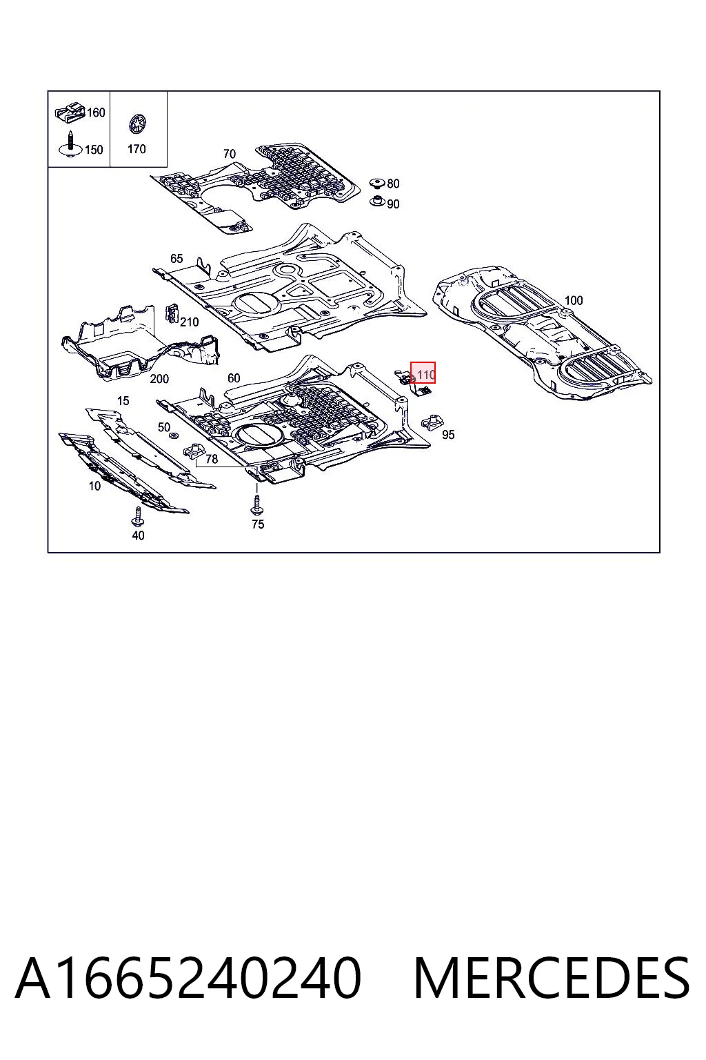 A1665240240 Mercedes