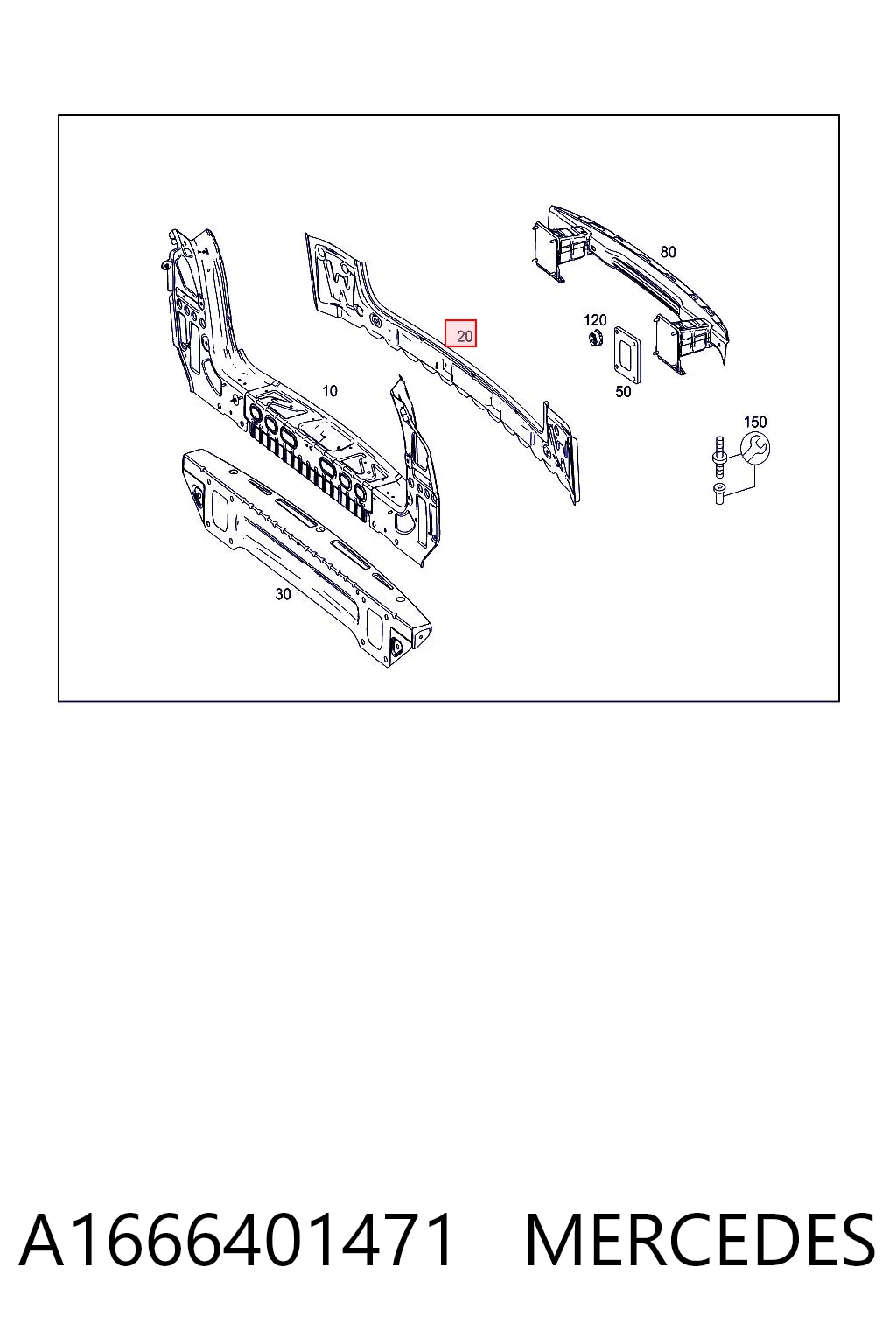 A1666401471 Mercedes