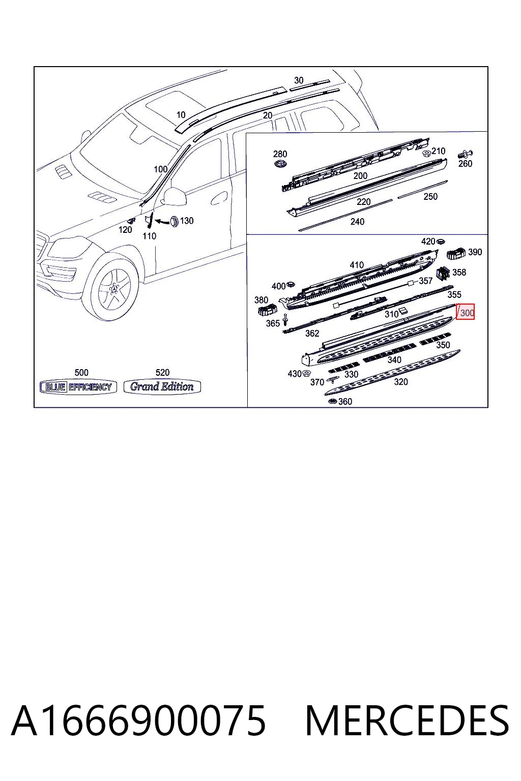 A1666900075 Mercedes