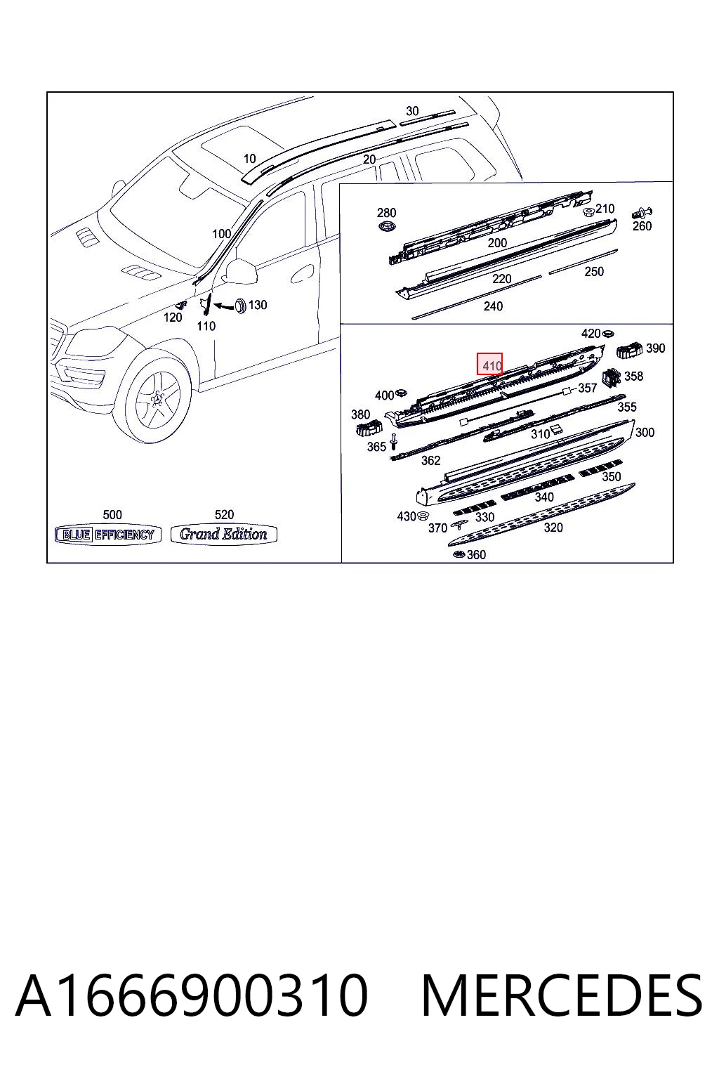 A1666900310 Mercedes