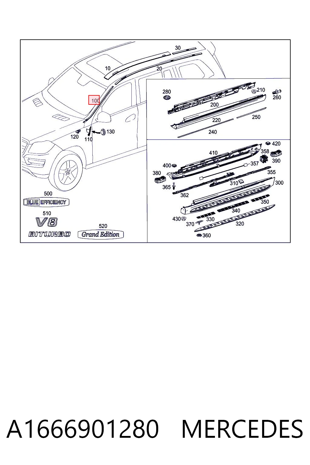 A1666901280 Mercedes