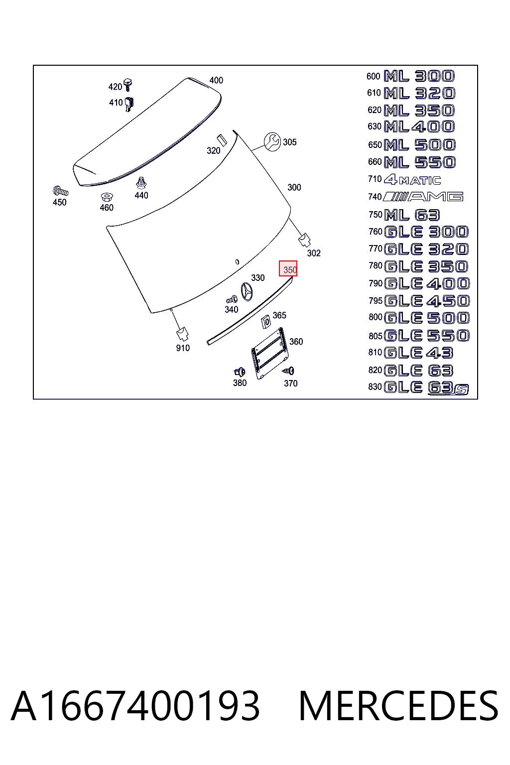A1667400193 Mercedes