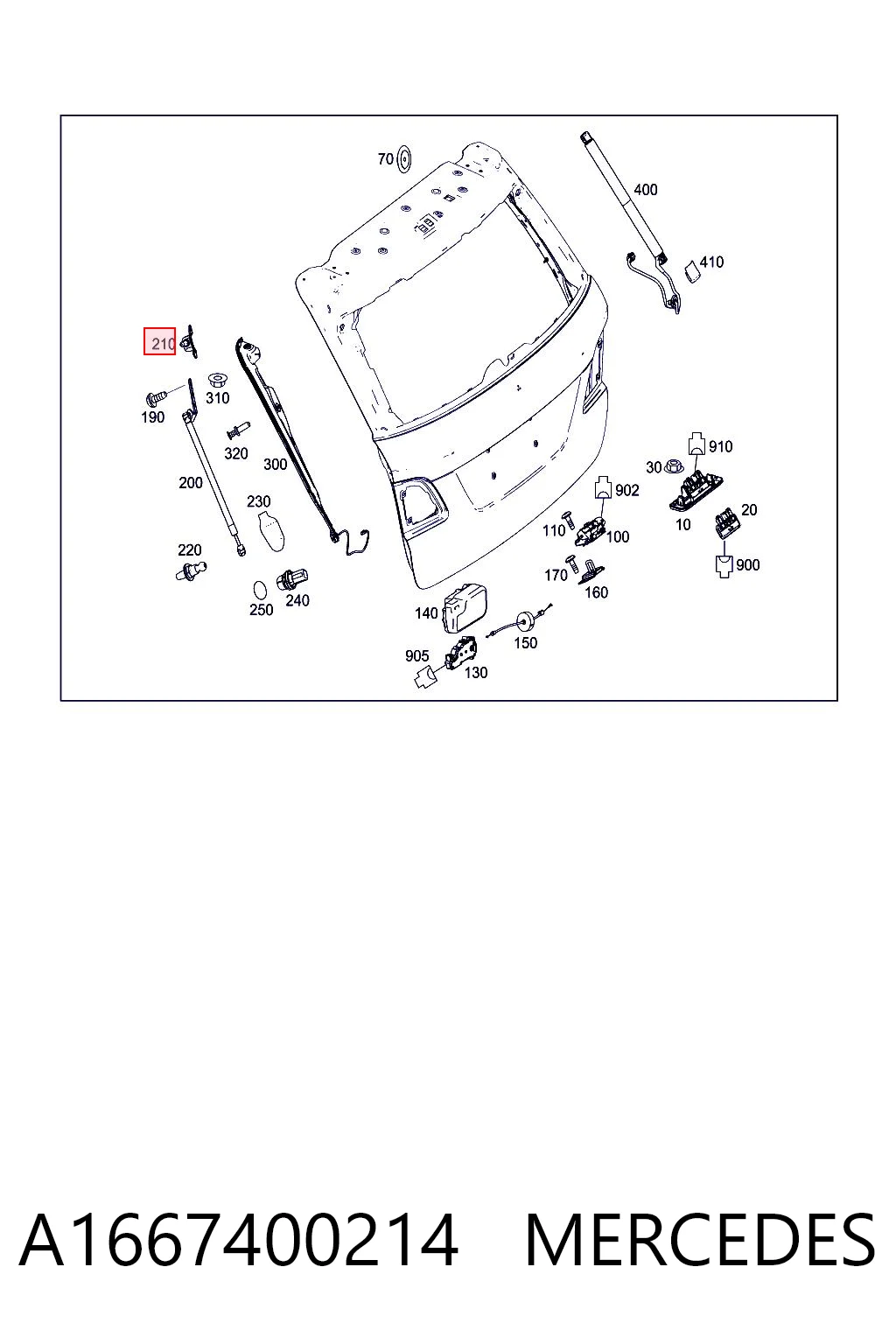 A1667400214 Mercedes