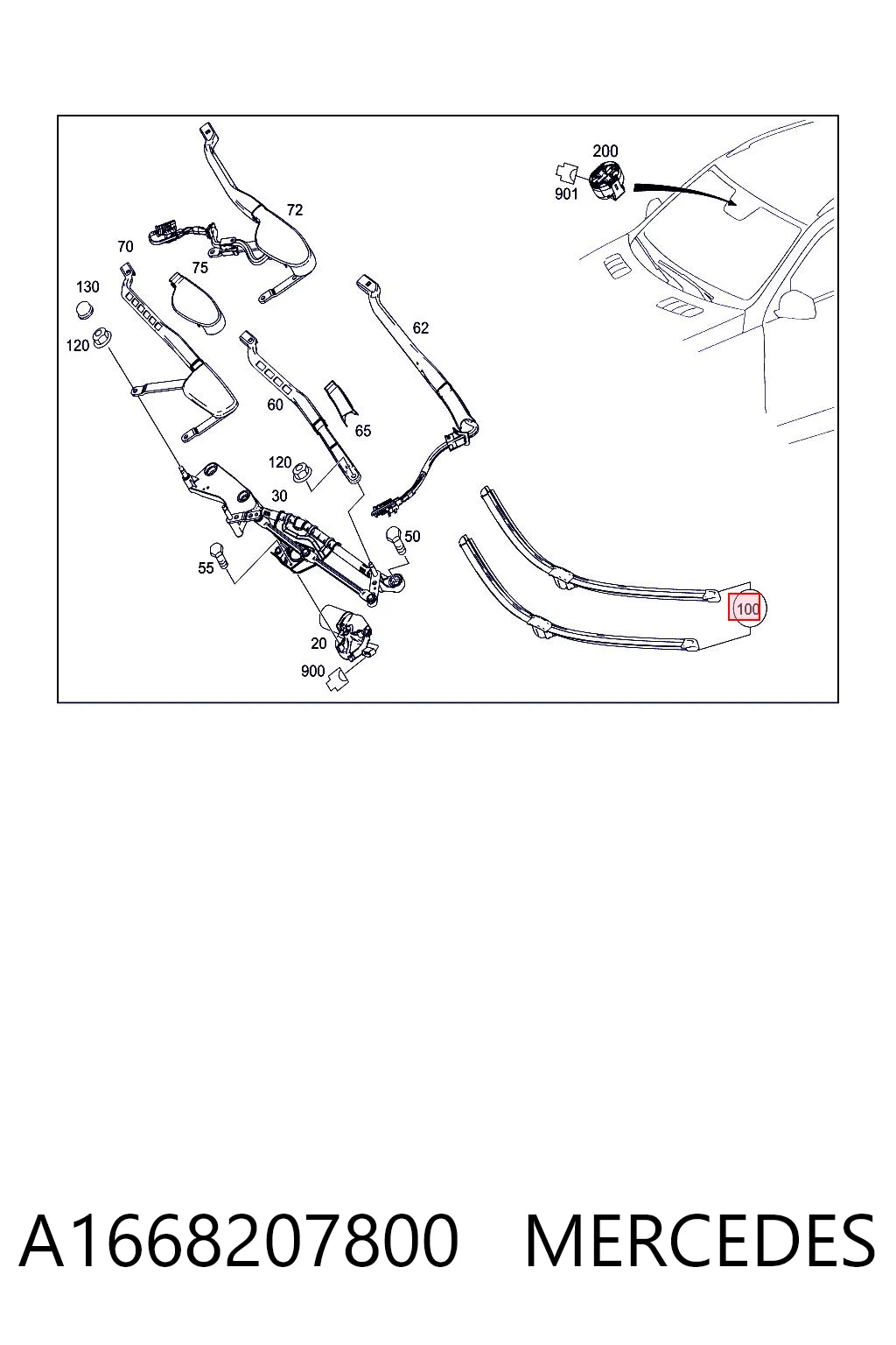A1668207800 Mercedes