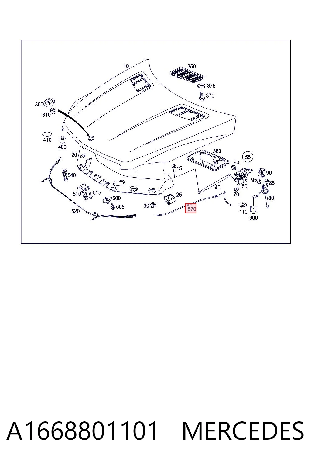 A1668801101 Mercedes