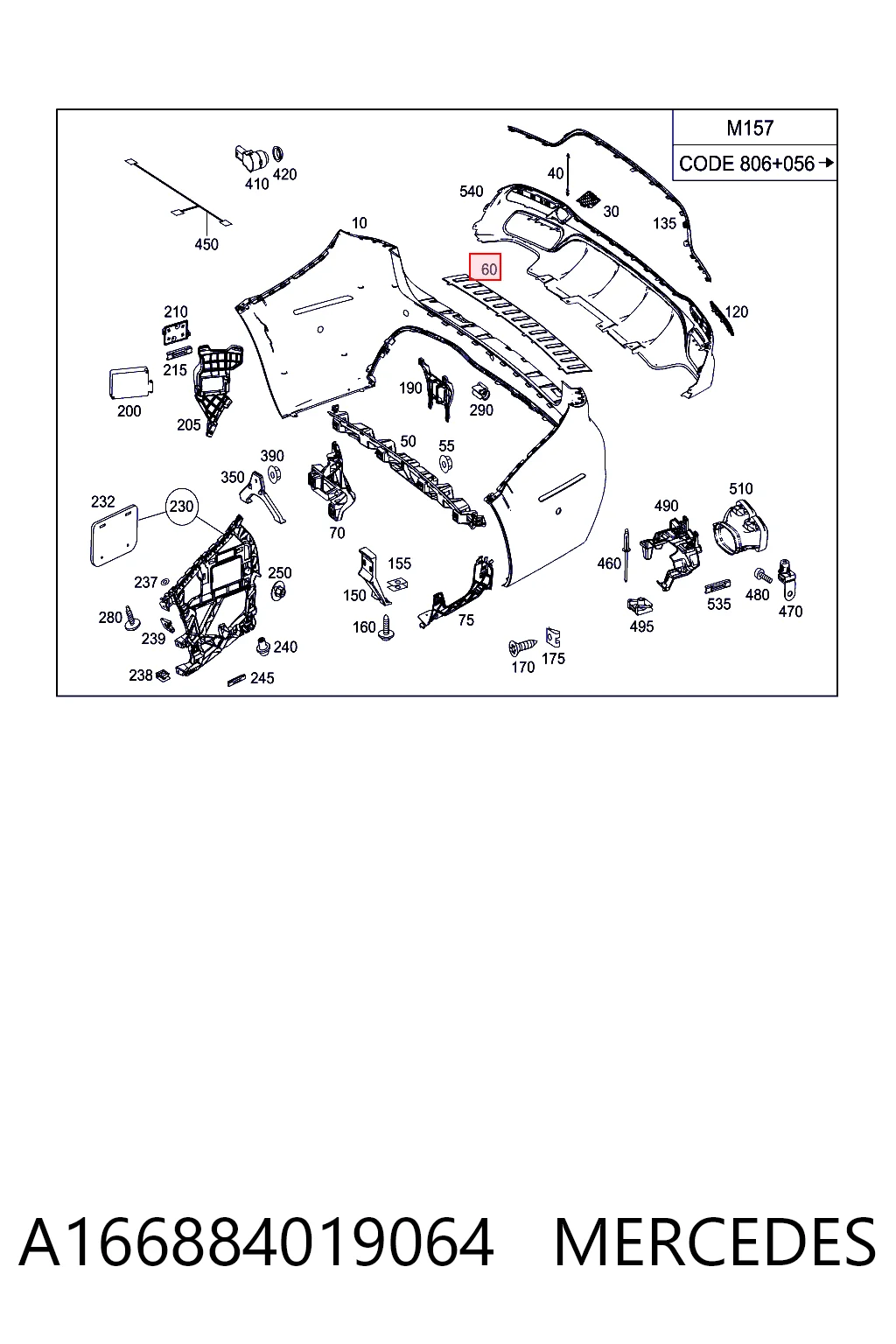 A166884019064 Mercedes