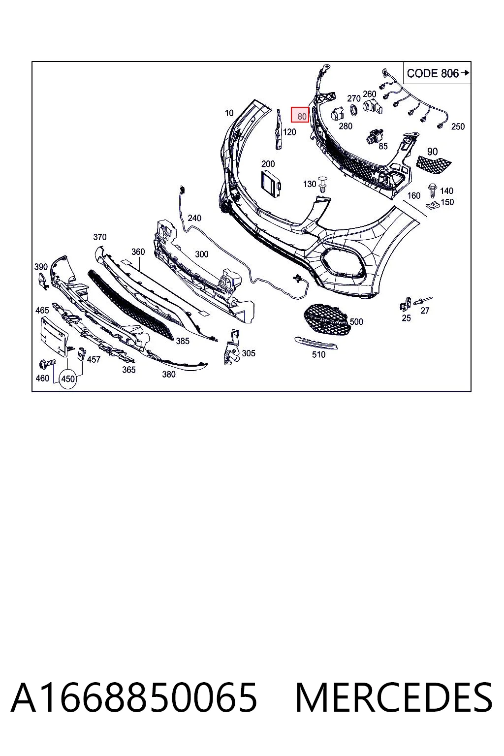 A1668850065 Mercedes