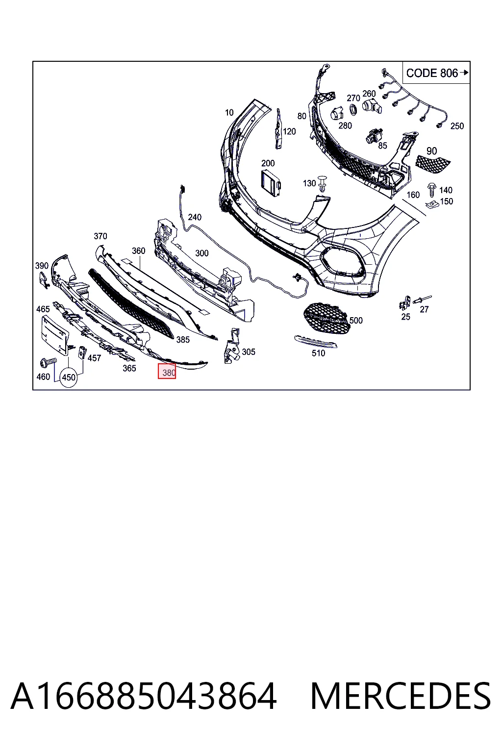 A166885043864 Mercedes