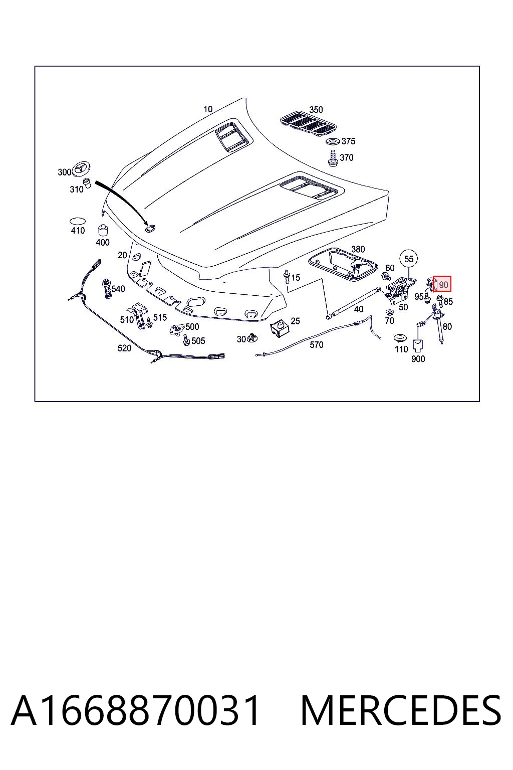 A1668870031 Mercedes
