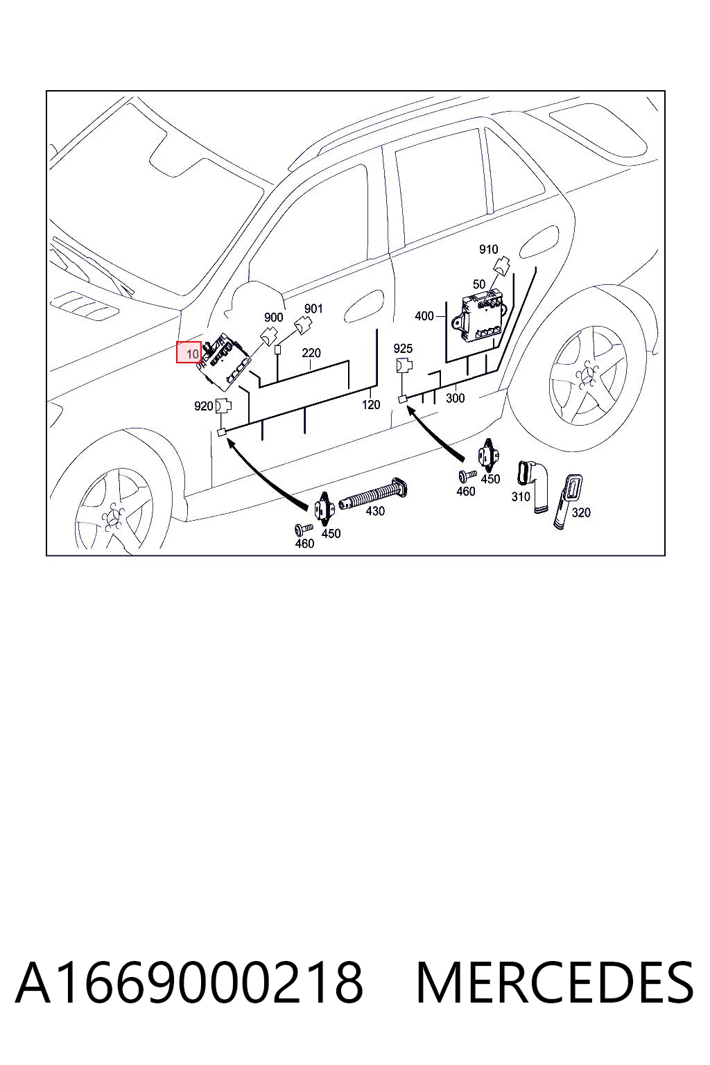 A1669000218 Mercedes