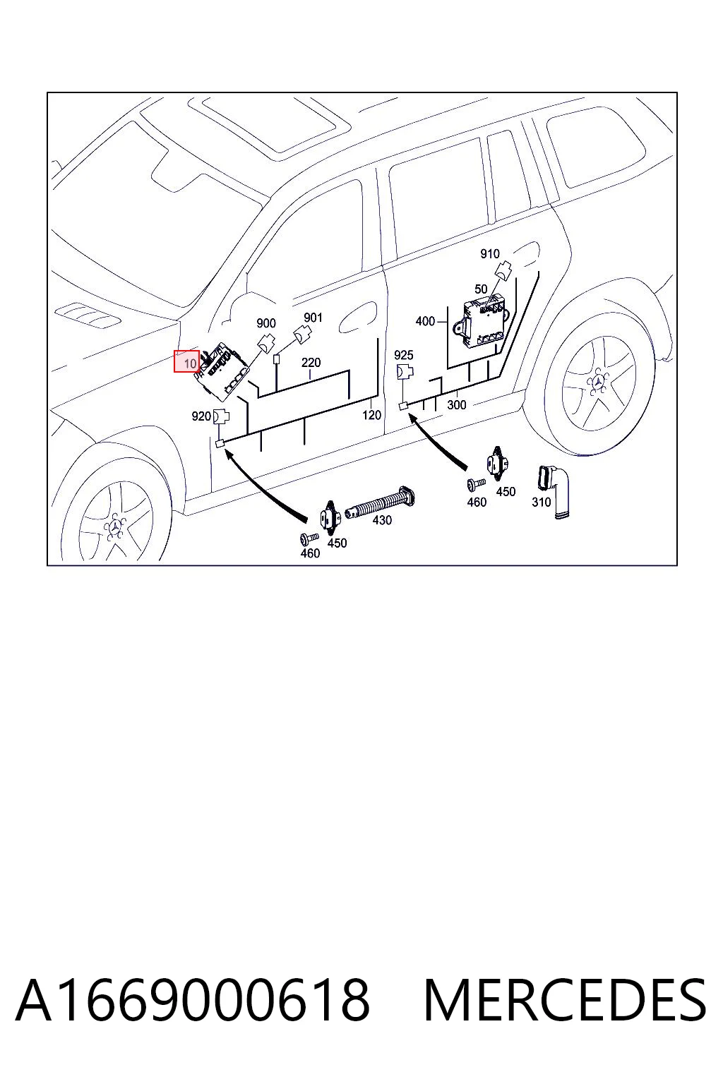 A1669000618 Mercedes