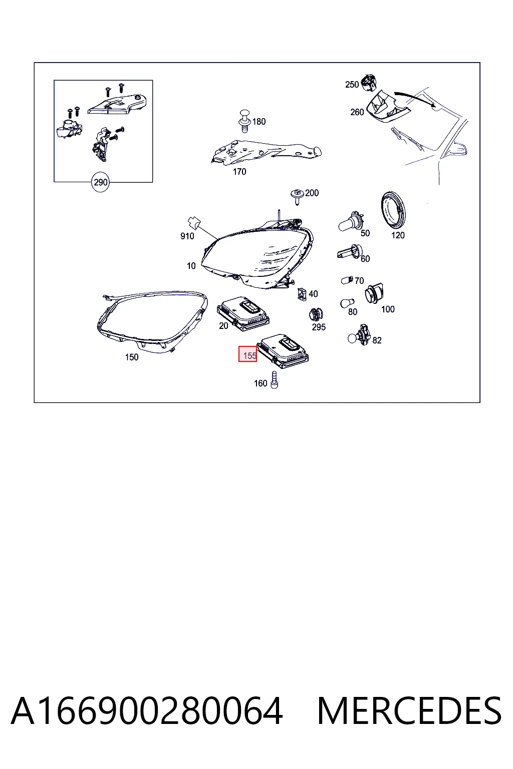 A166900280064 Mercedes