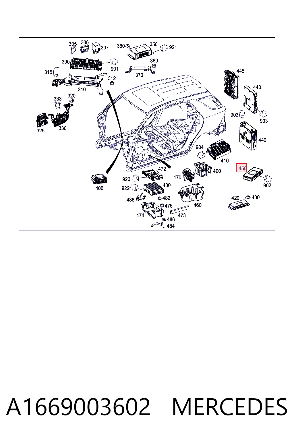 A1669003602 Mercedes