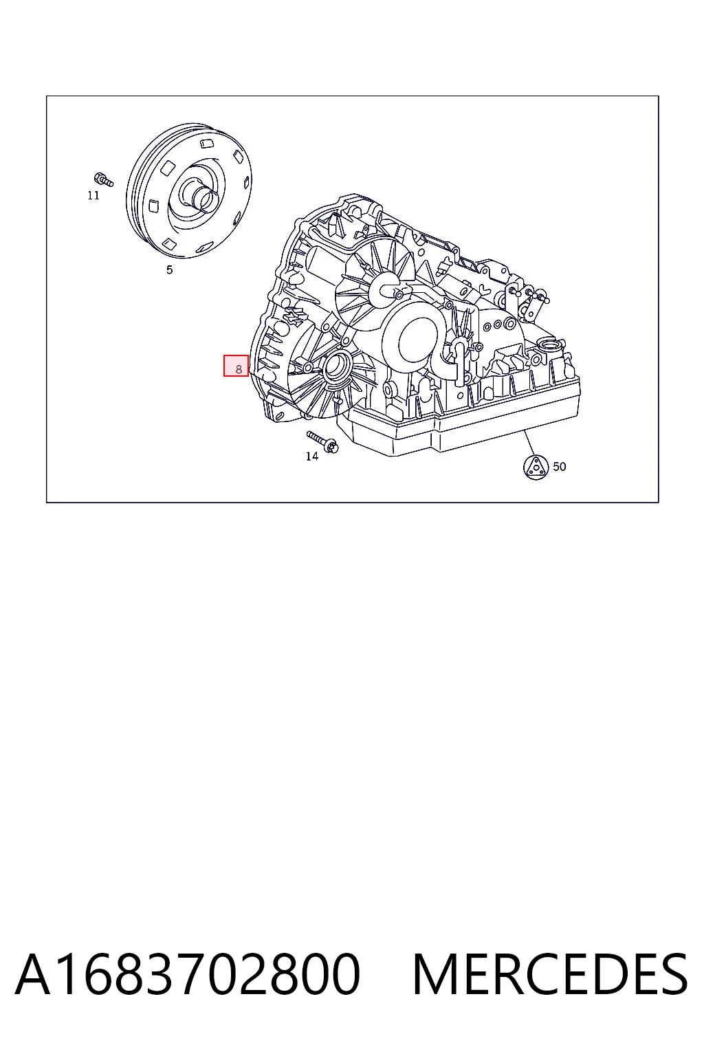 Caixa Automática de Mudança montada Mercedes A  W168