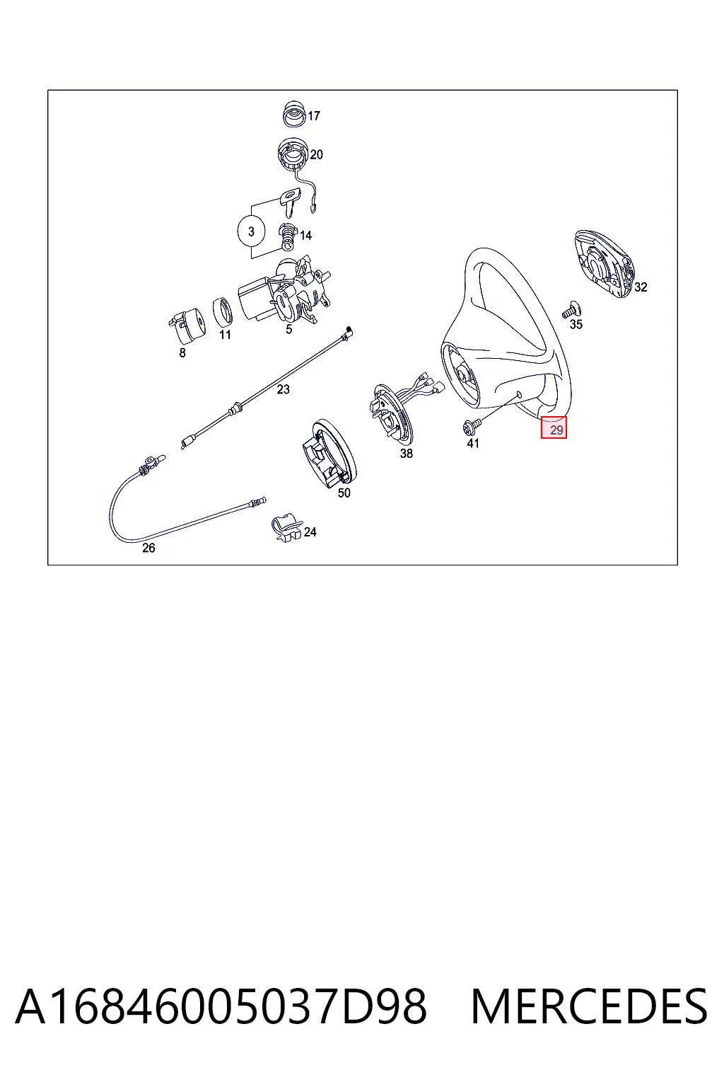 A16846005037D98 Mercedes