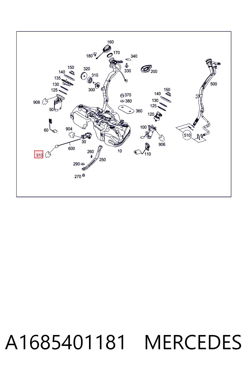 A1685401181 Mercedes