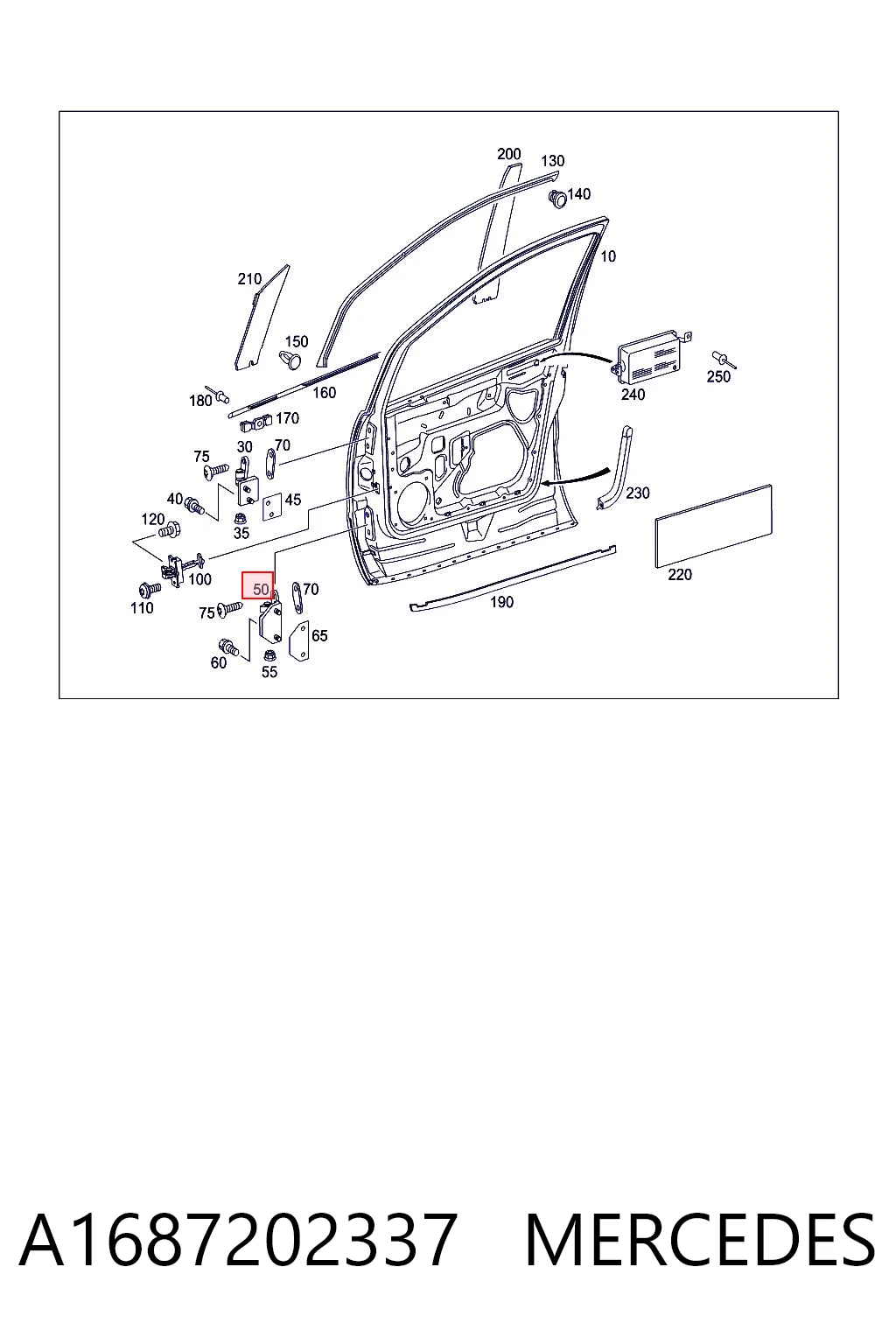 A1687202337 Mercedes