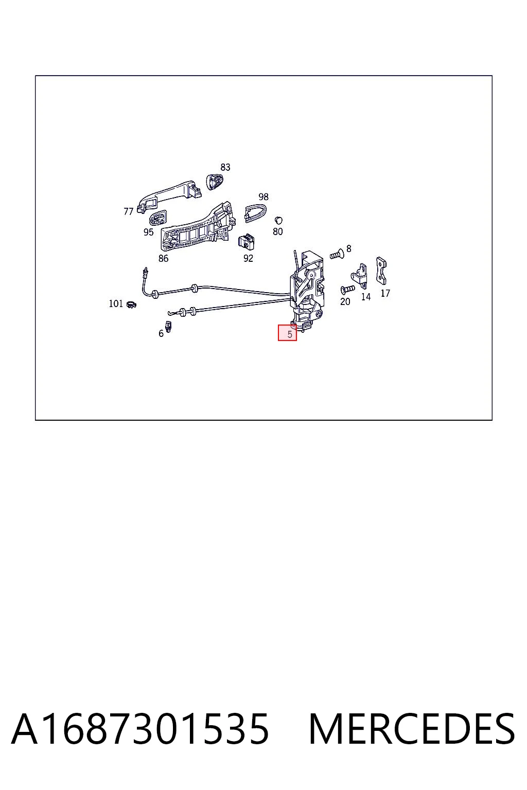 A1687301535 Mercedes