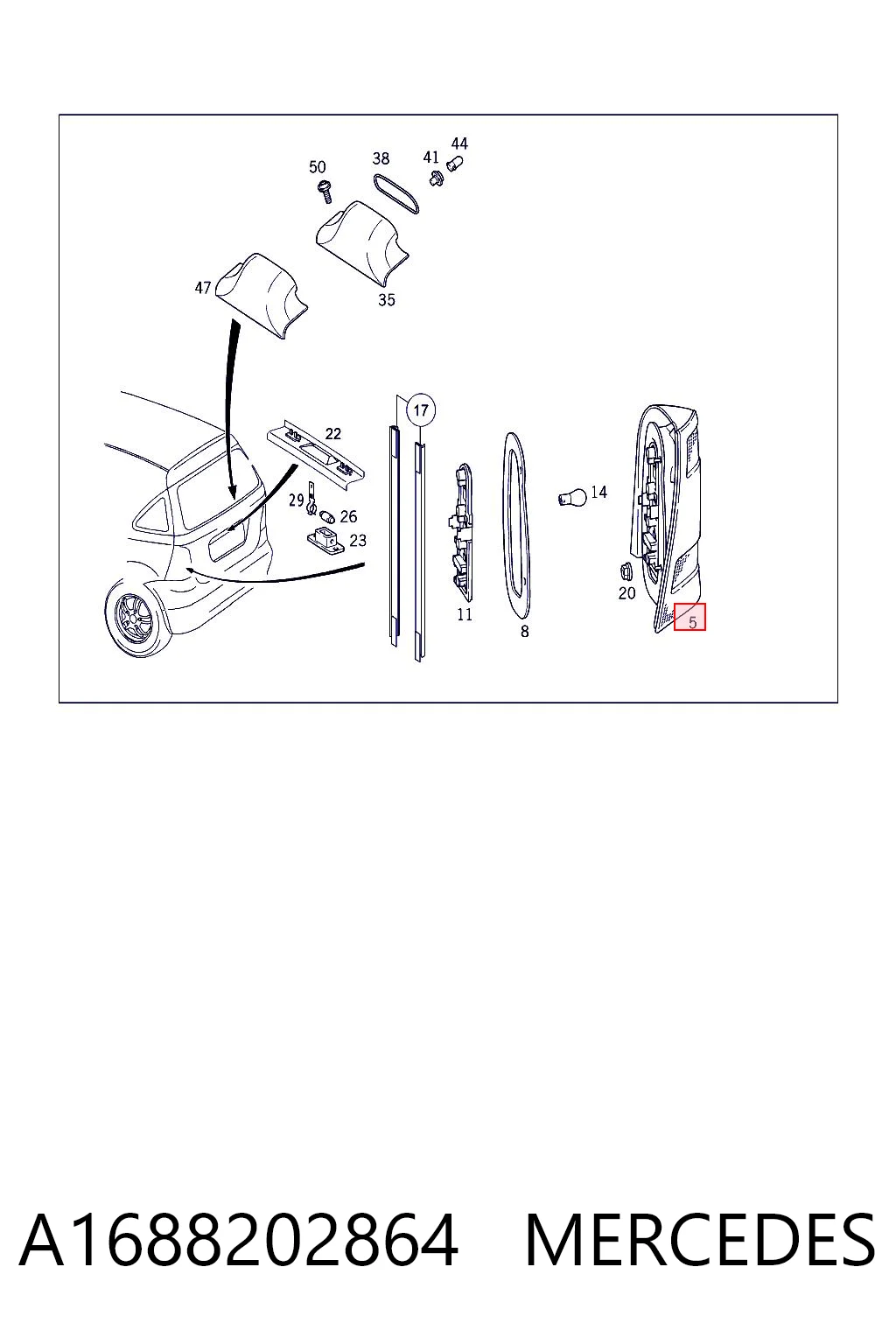 Preço da peça  A  hatchback
