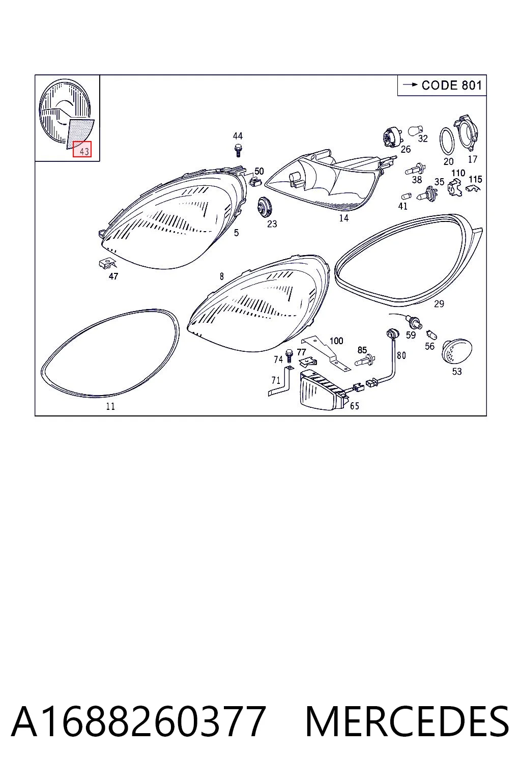 A1688260377 Mercedes