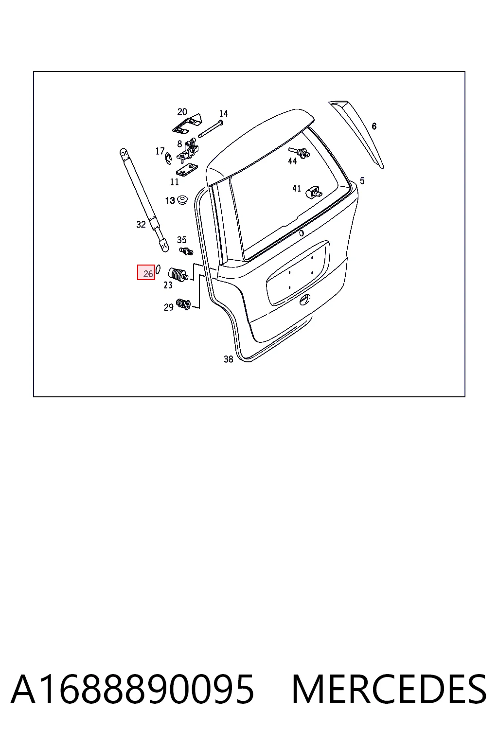 A1688890095 Mercedes