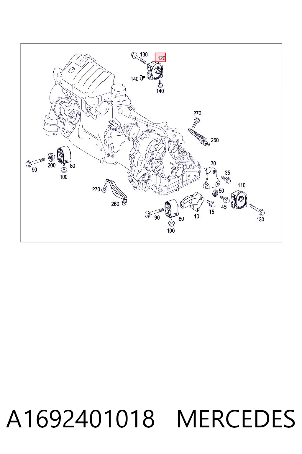 A1692401018 Mercedes