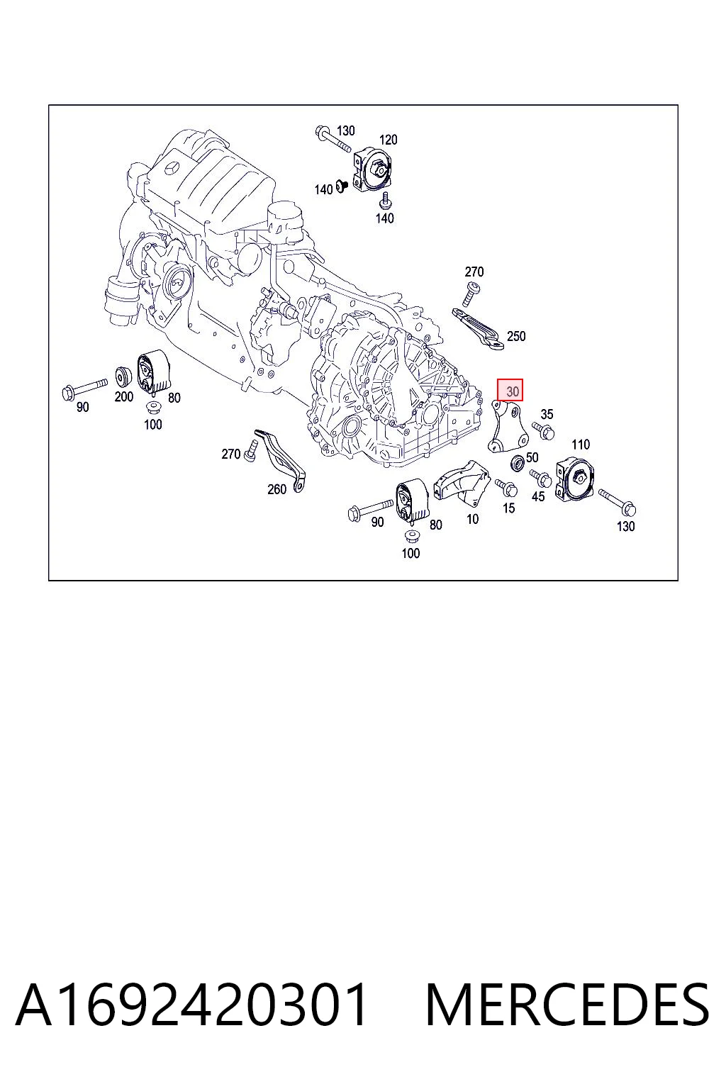 A1692420301 Mercedes