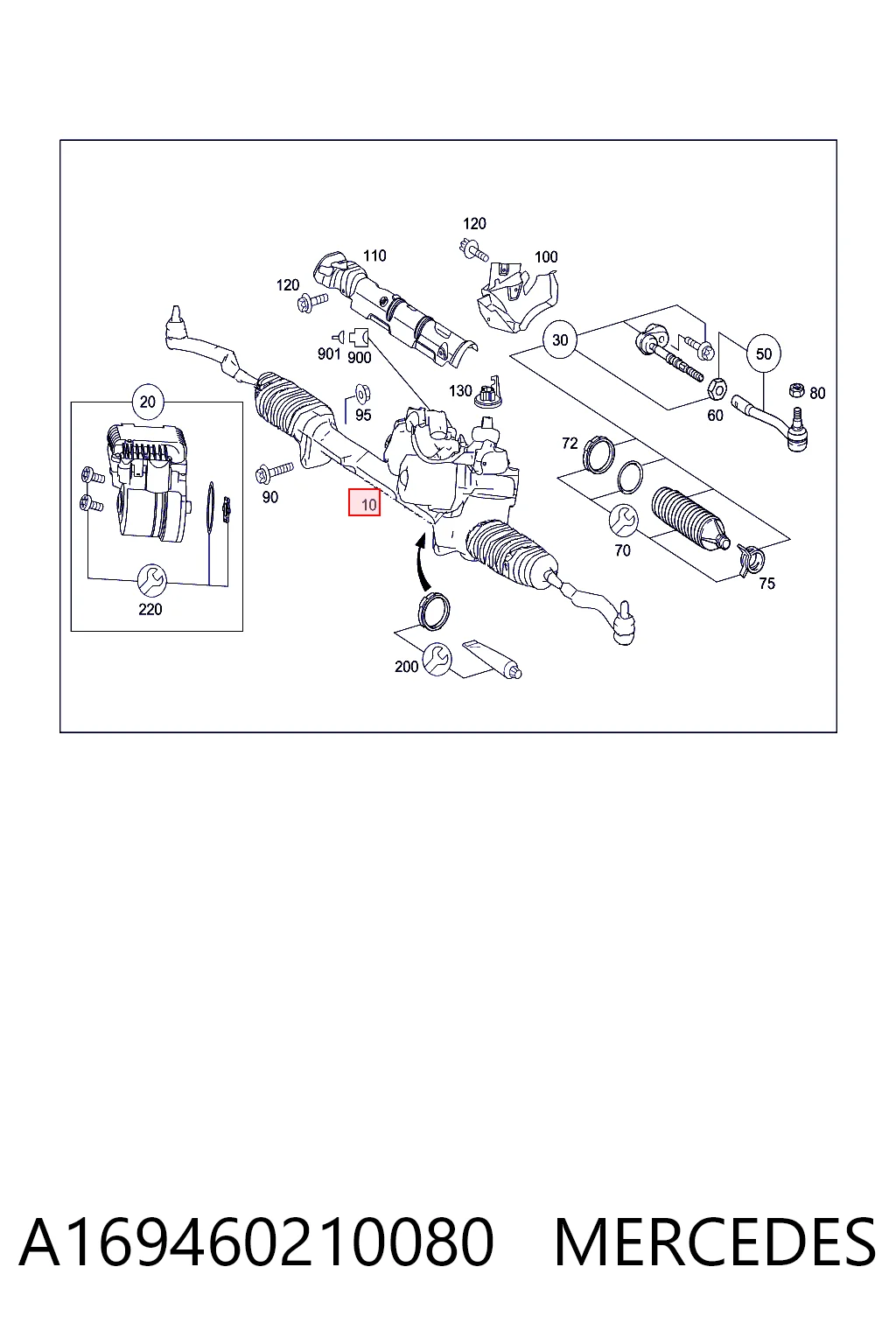 A169460210080 Mercedes