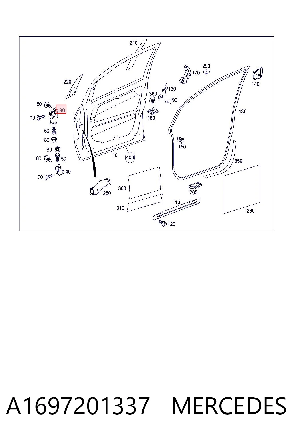 A1697201337 Mercedes