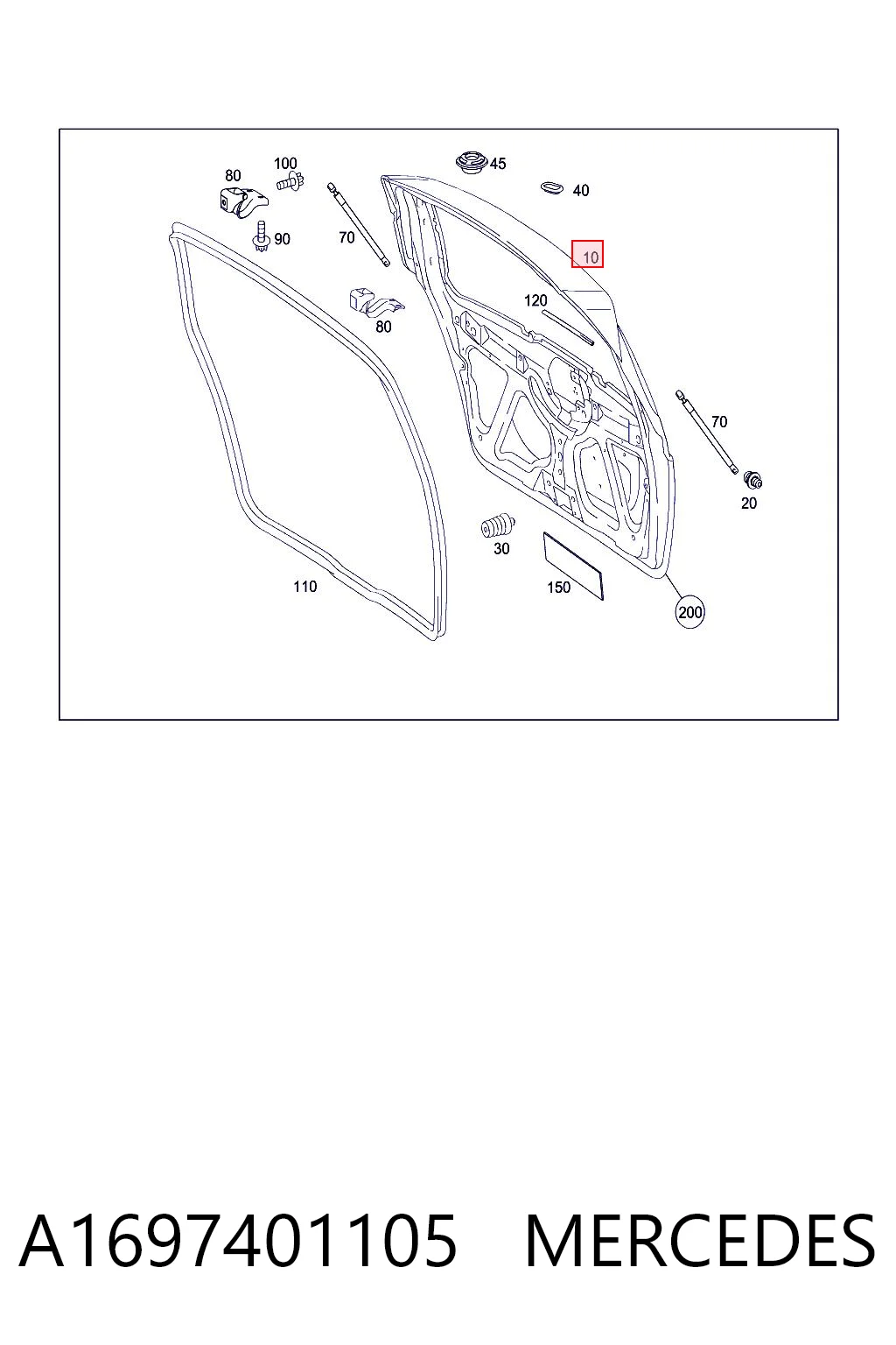 A1697401105 Mercedes