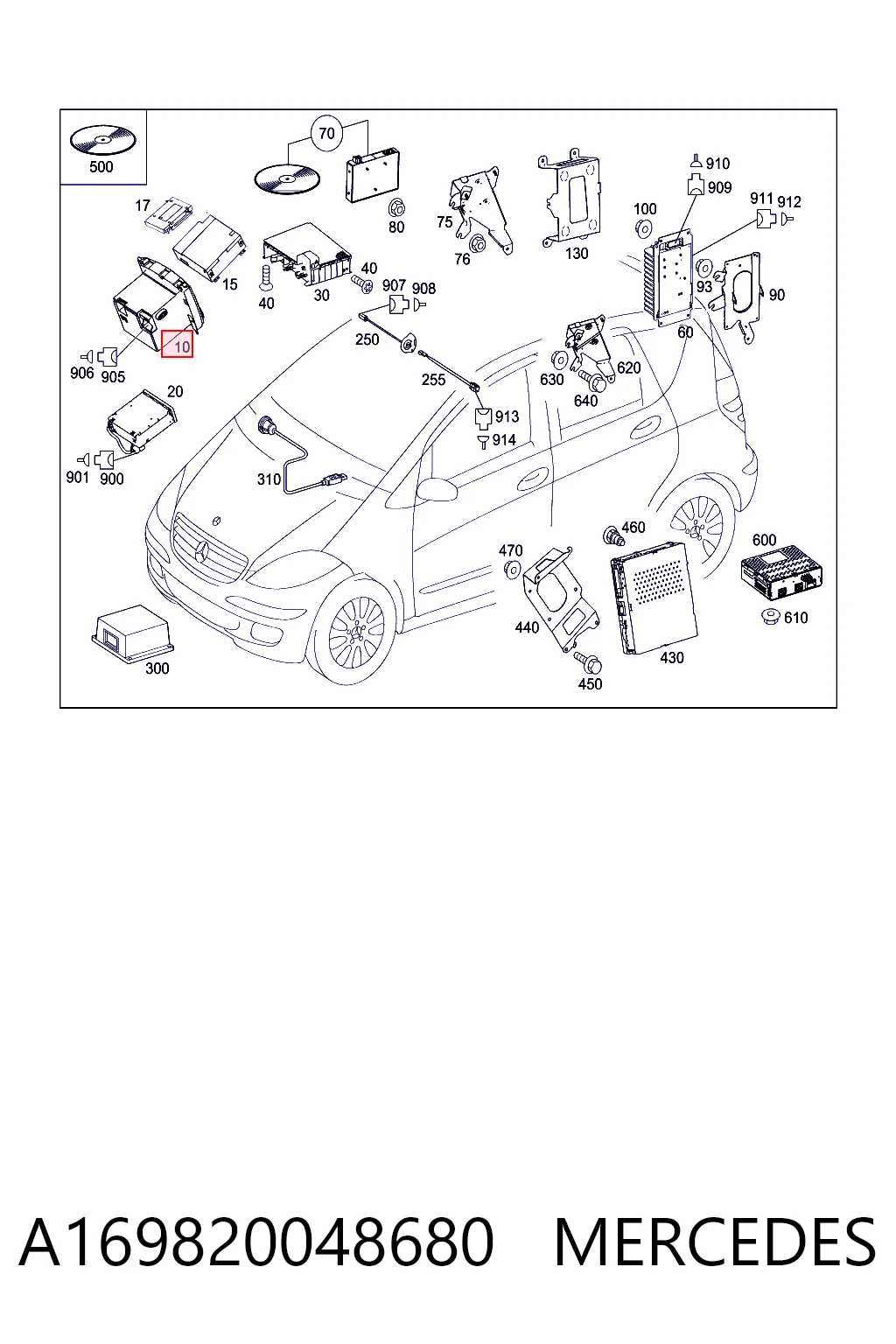 A169820048680 Mercedes