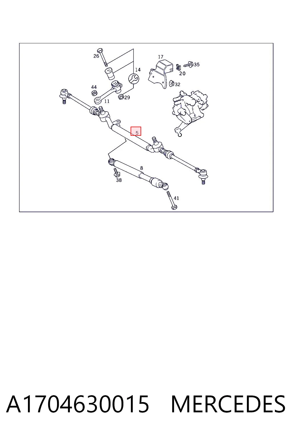 A1704630015 Mercedes