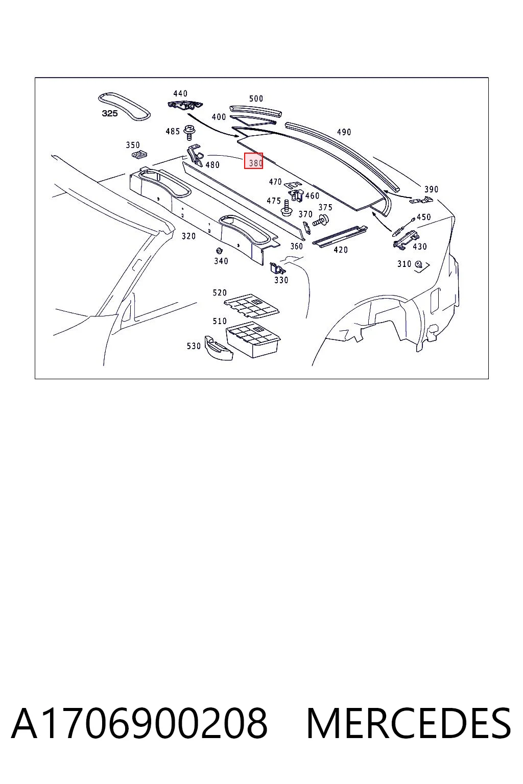 A1706900208 Mercedes