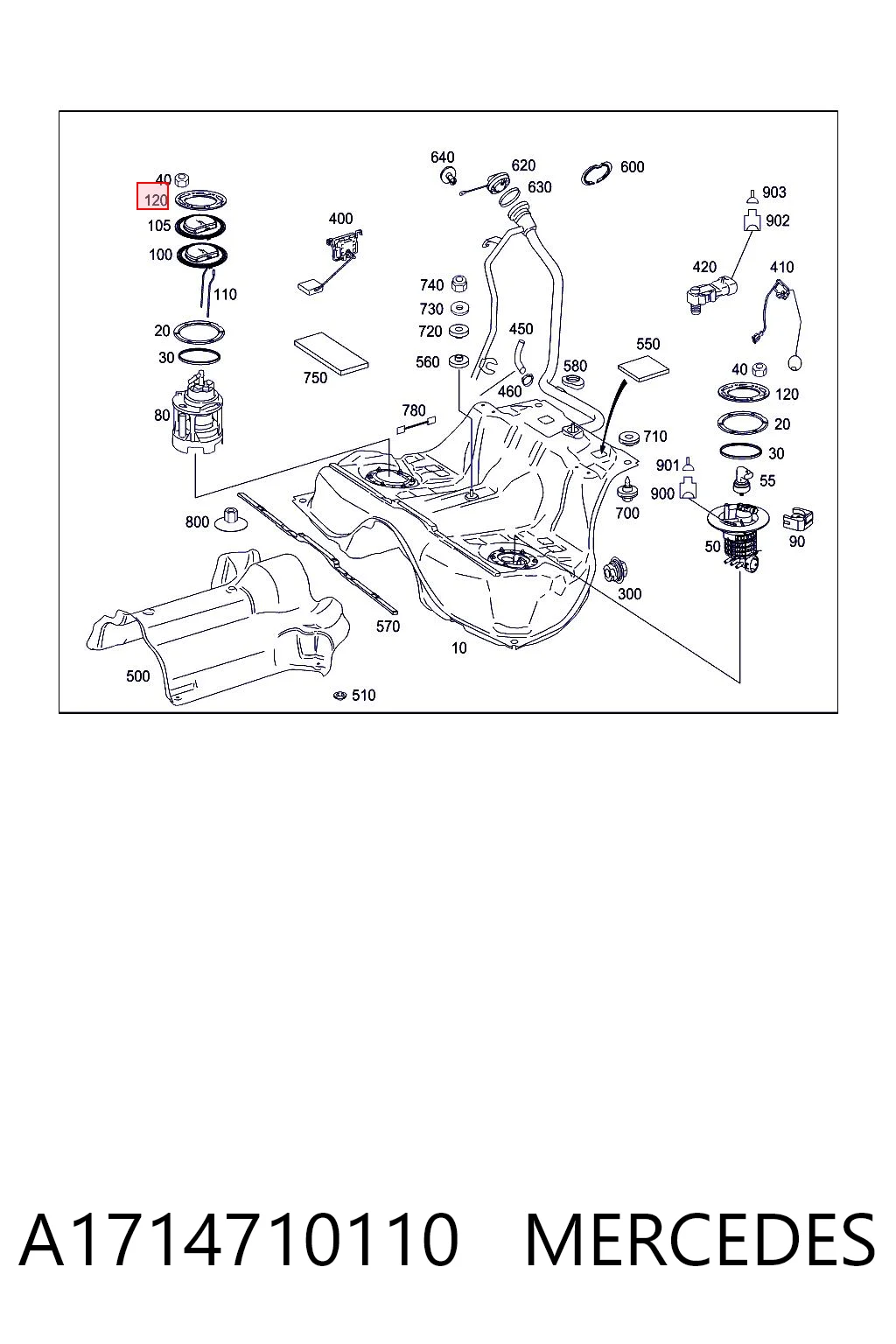 A1714710110 Mercedes