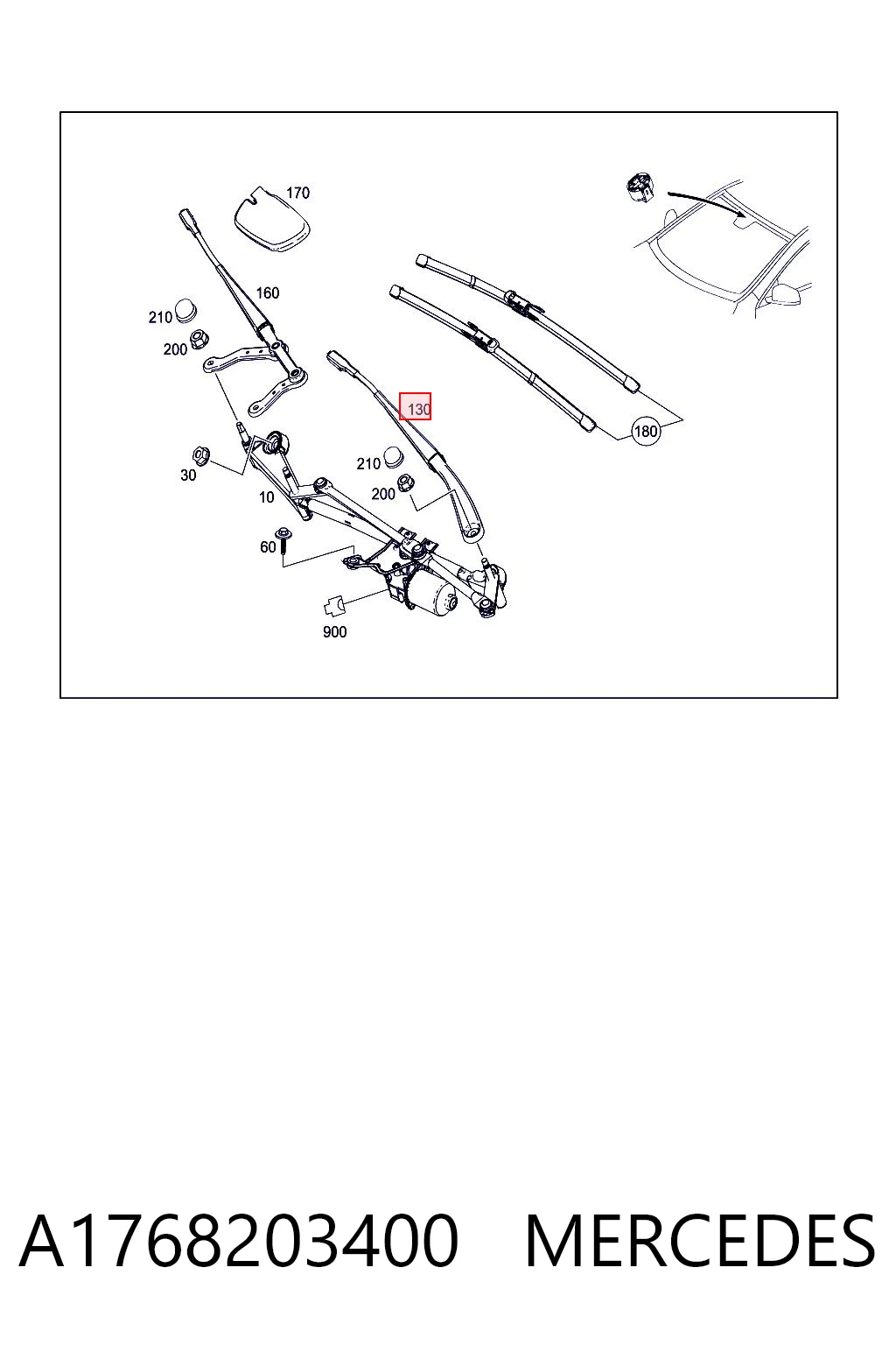 A1768203400 Mercedes