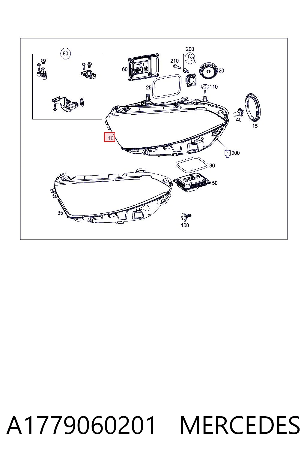 A1779060201 Mercedes