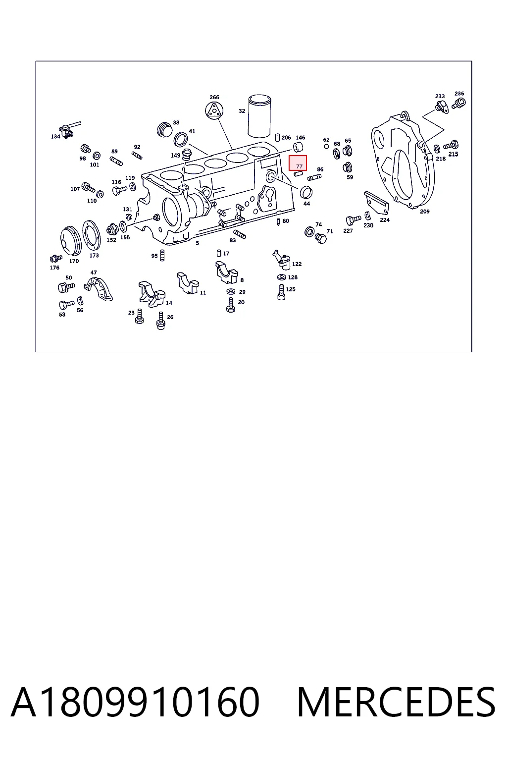 A1809910160 Mercedes