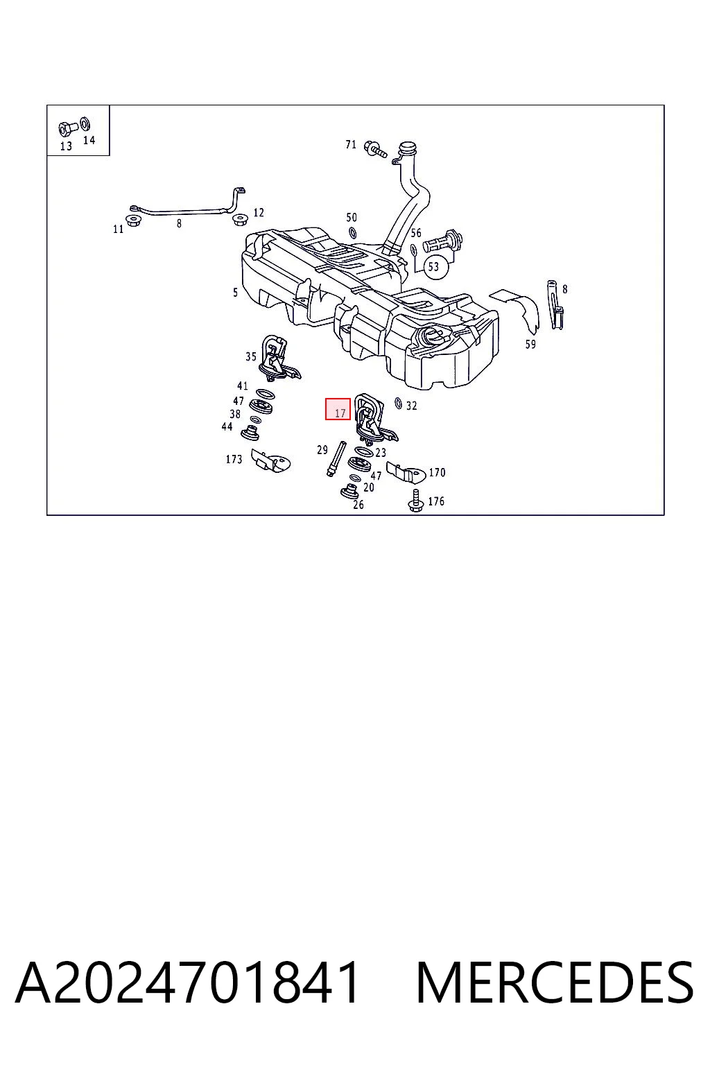 Módulo de bomba de combustível com sensor do nível de combustível Mercedes C preço, a partir de 106,72 USD