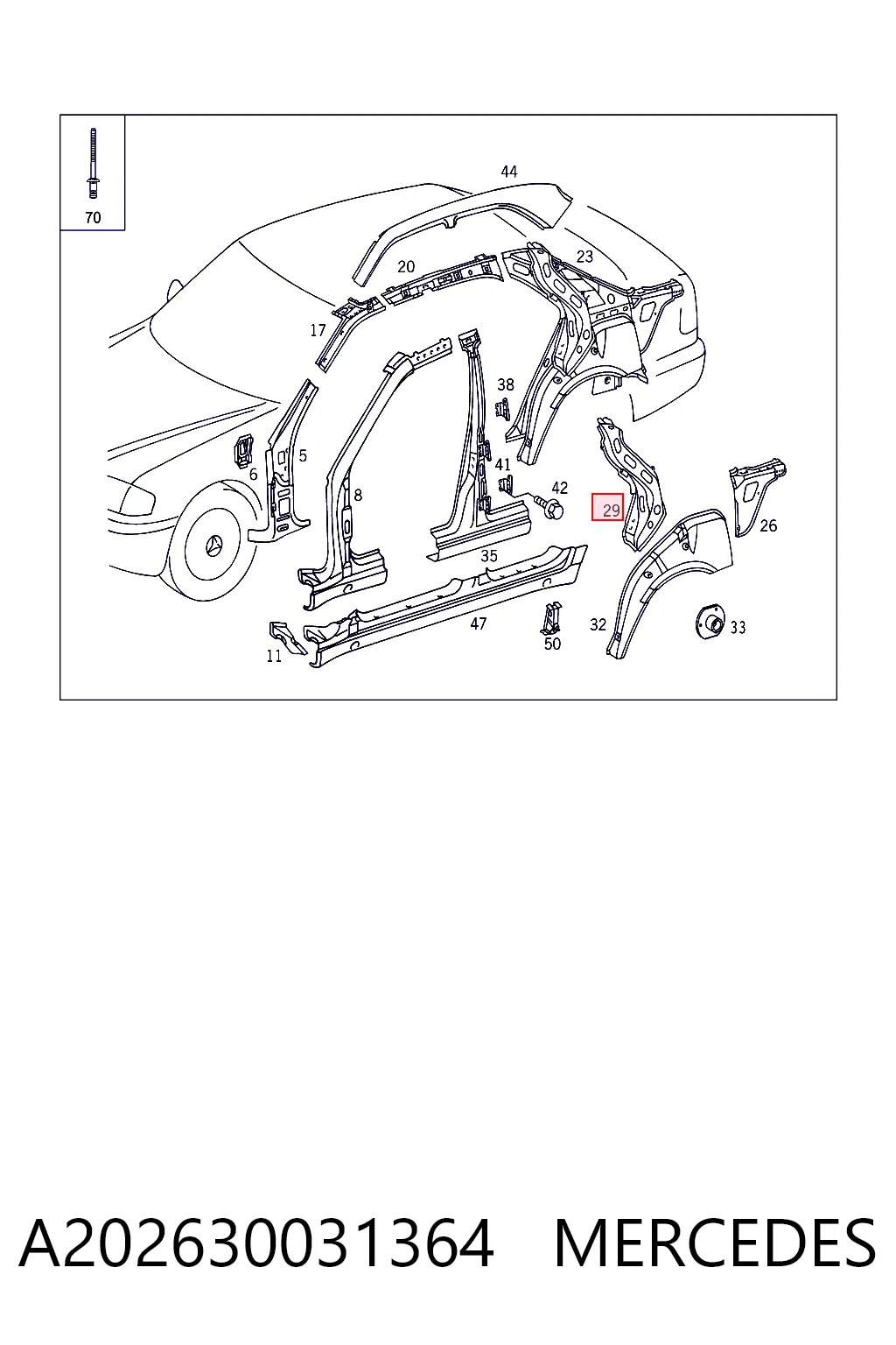 A202630031364 Mercedes