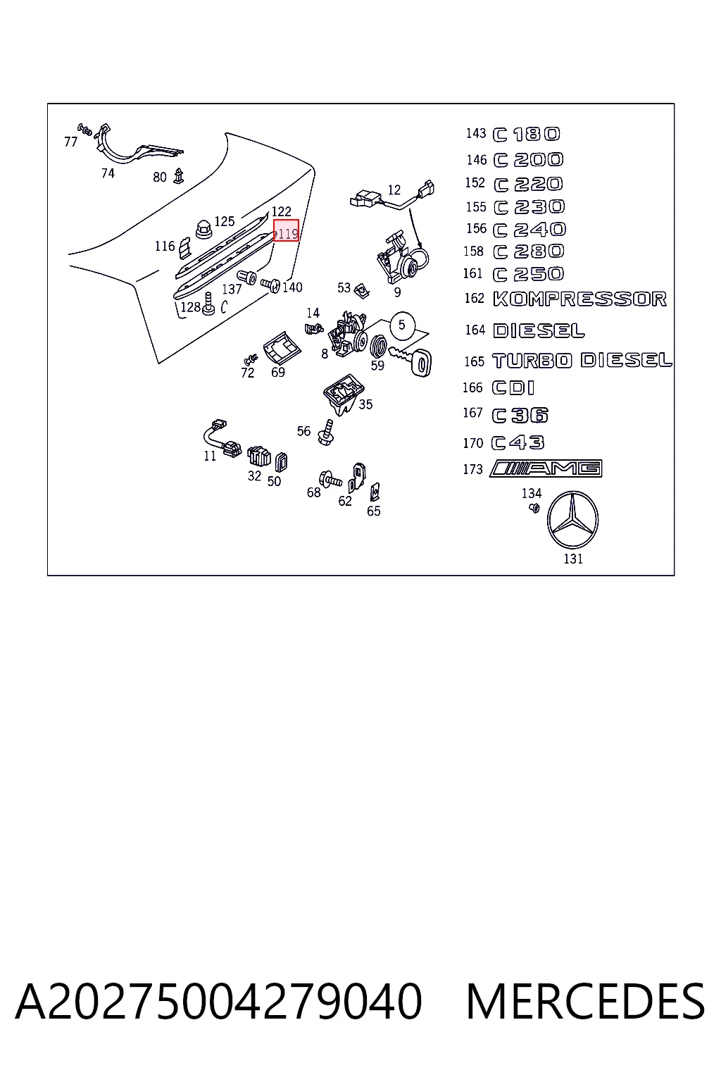 A20275004279040 Mercedes