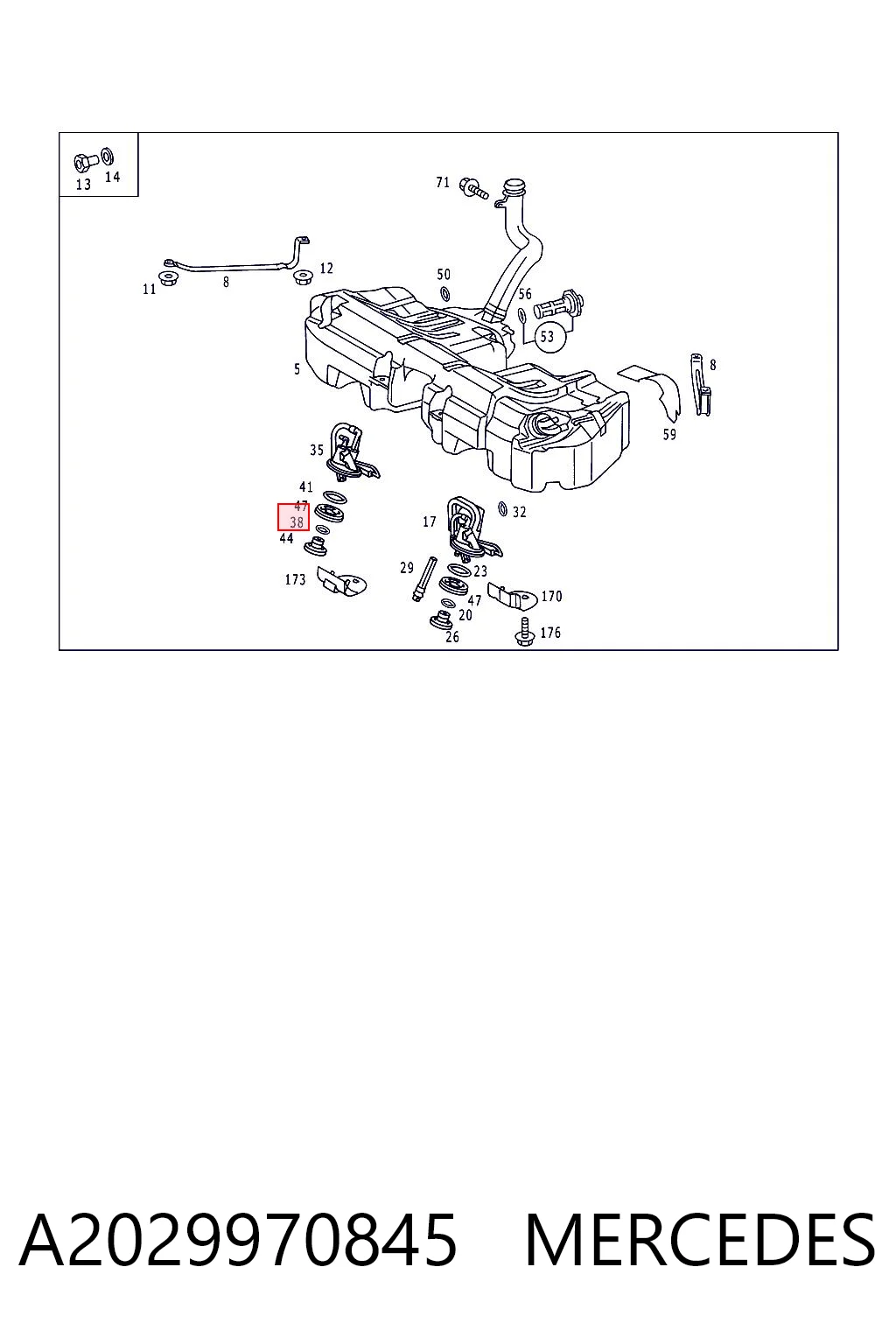 A2029970845 Mercedes