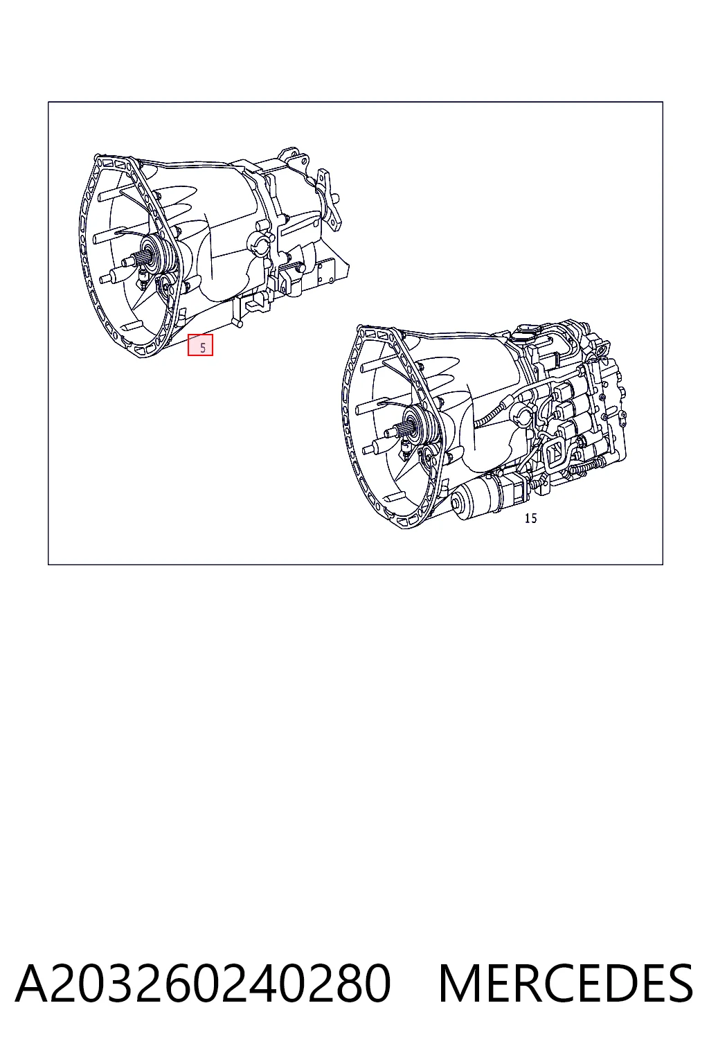 A203260240280 Mercedes