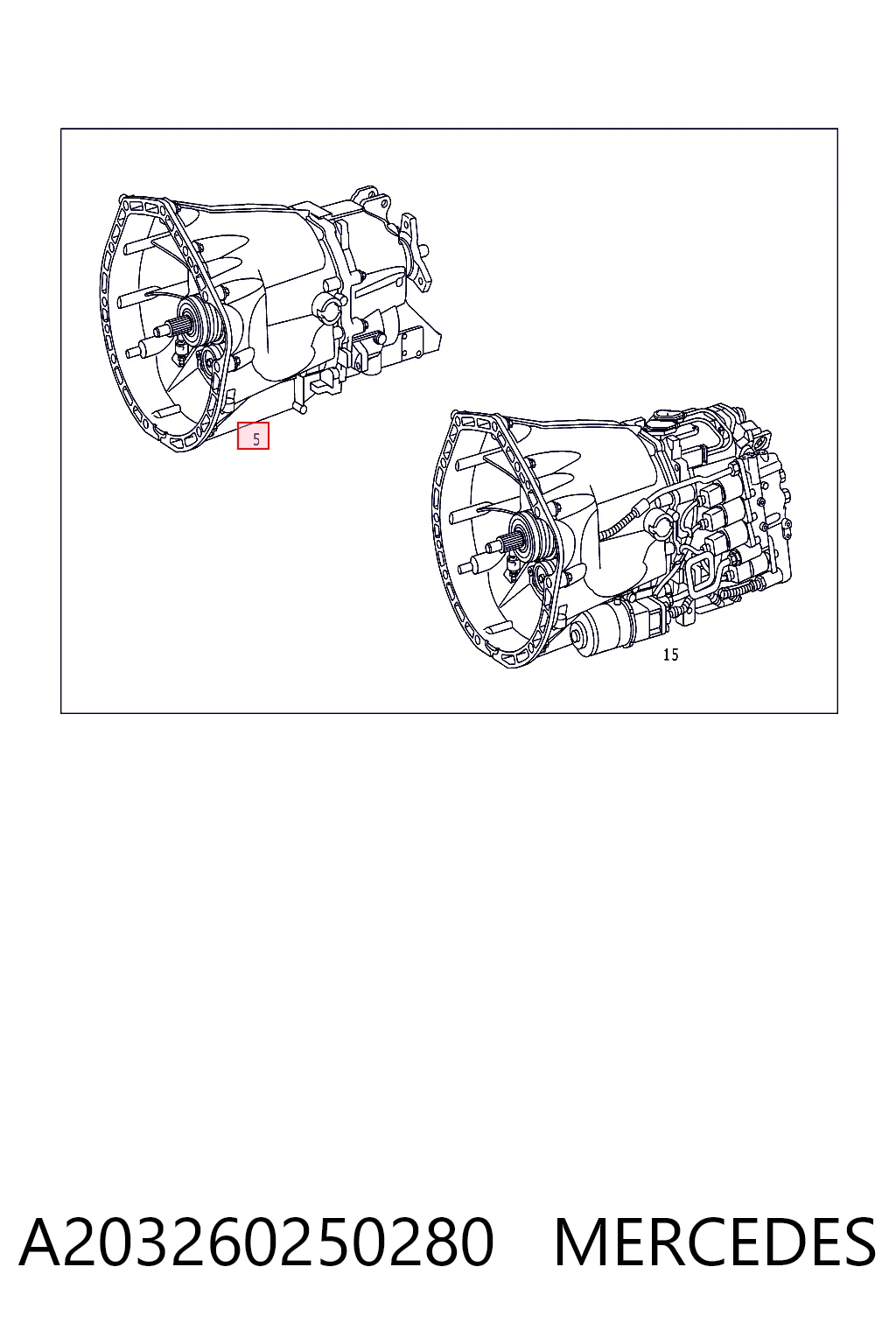 A203260250280 Mercedes