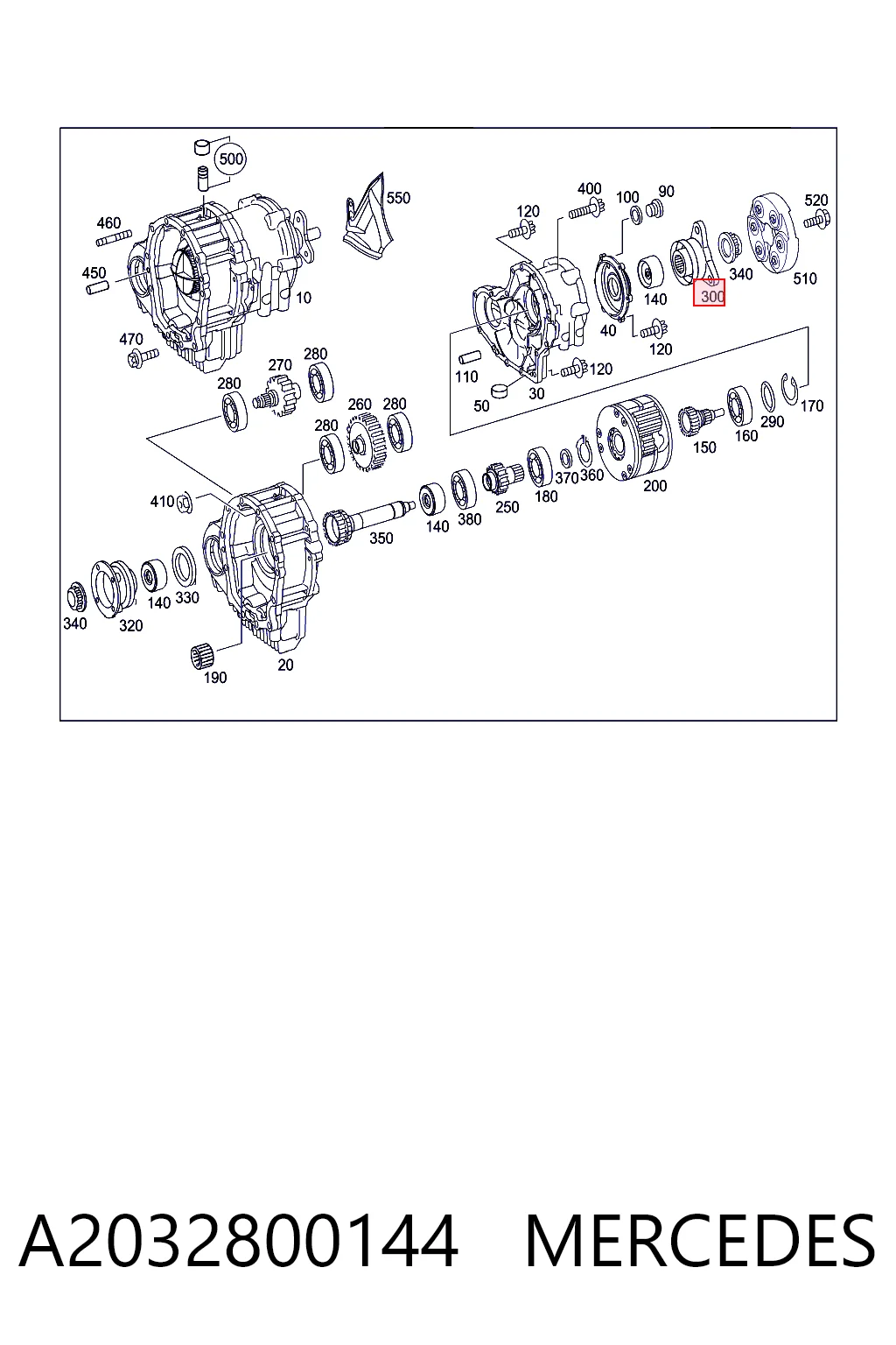 A2032800144 Mercedes