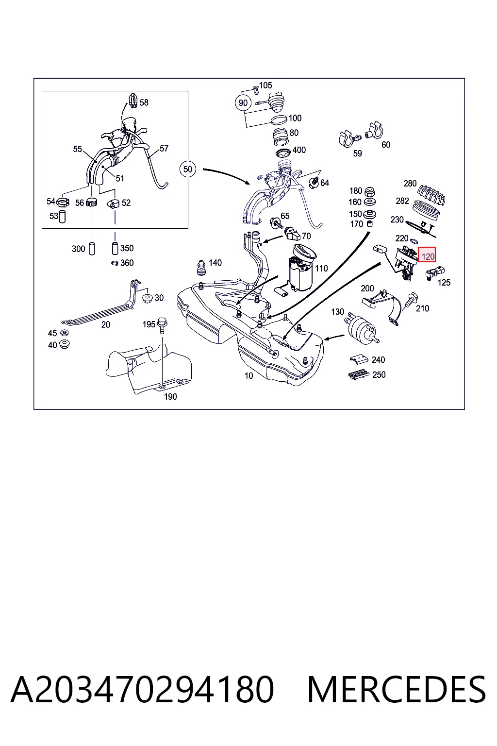 A203470294180 Mercedes