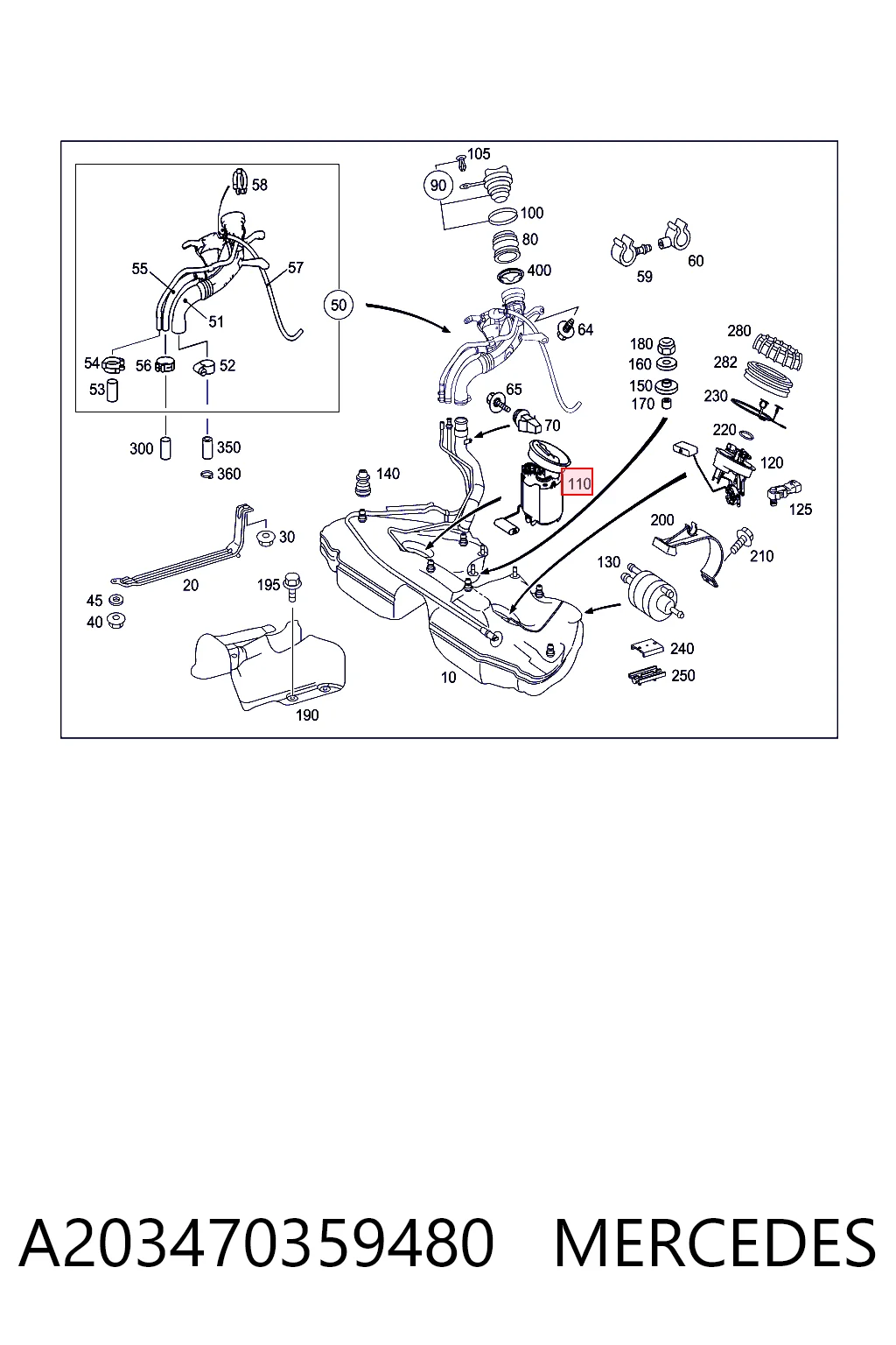  C  sedan (2000-2007) original desde 127,40 €