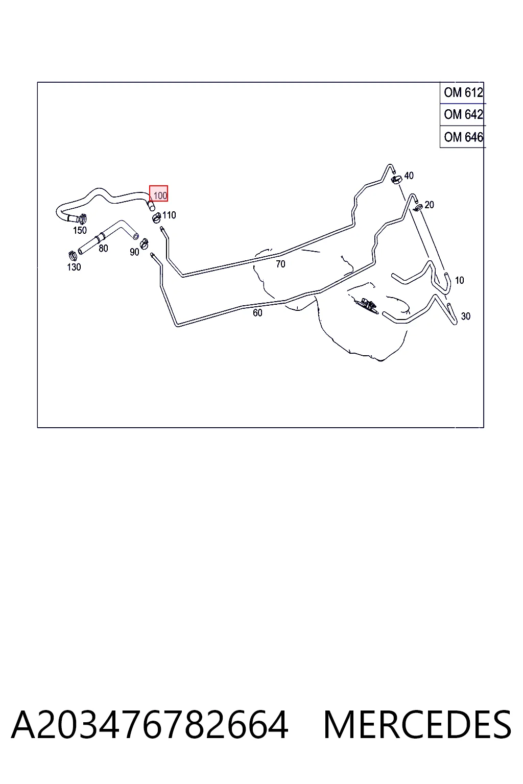 A203476782664 Mercedes