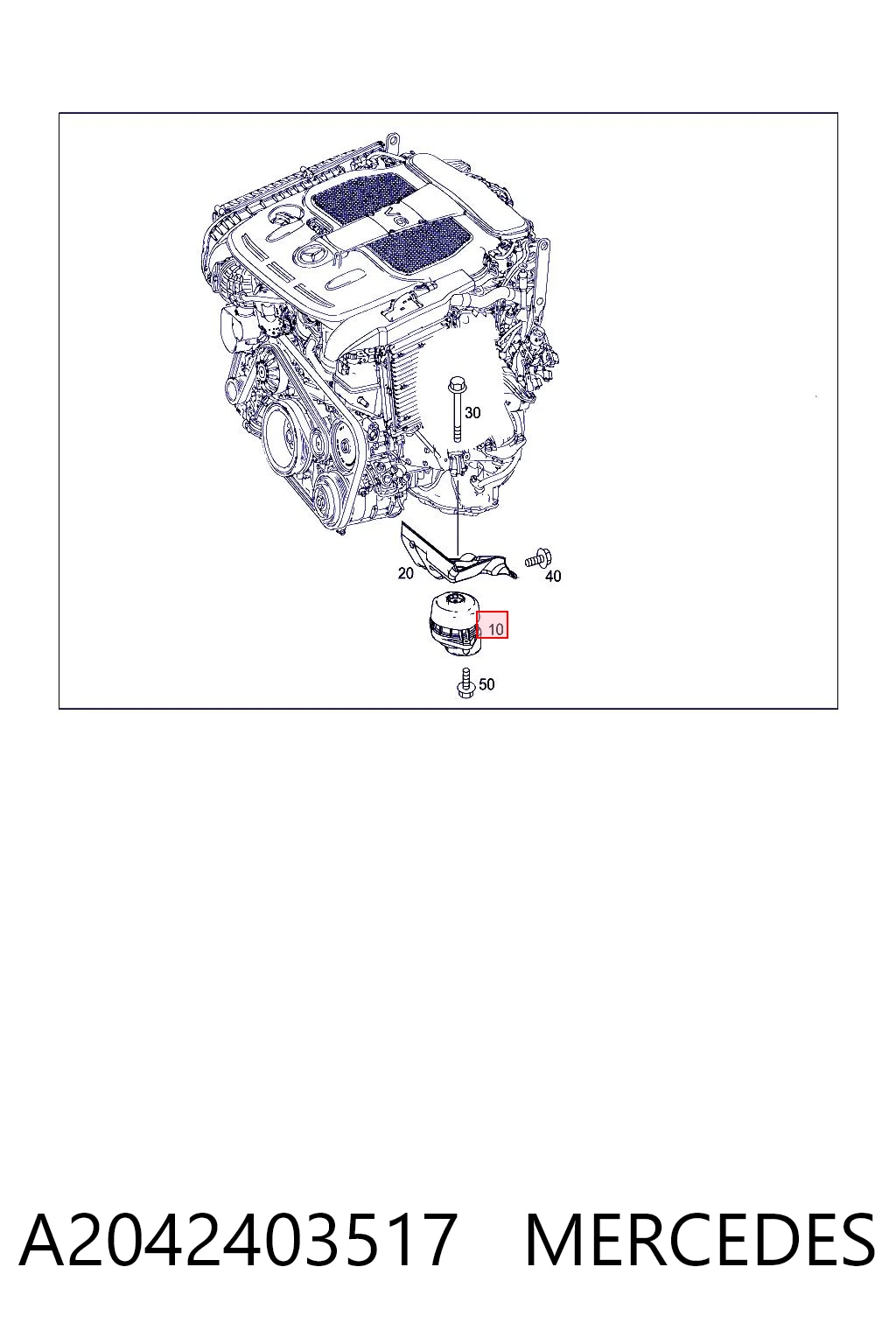 A2042403517 Mercedes